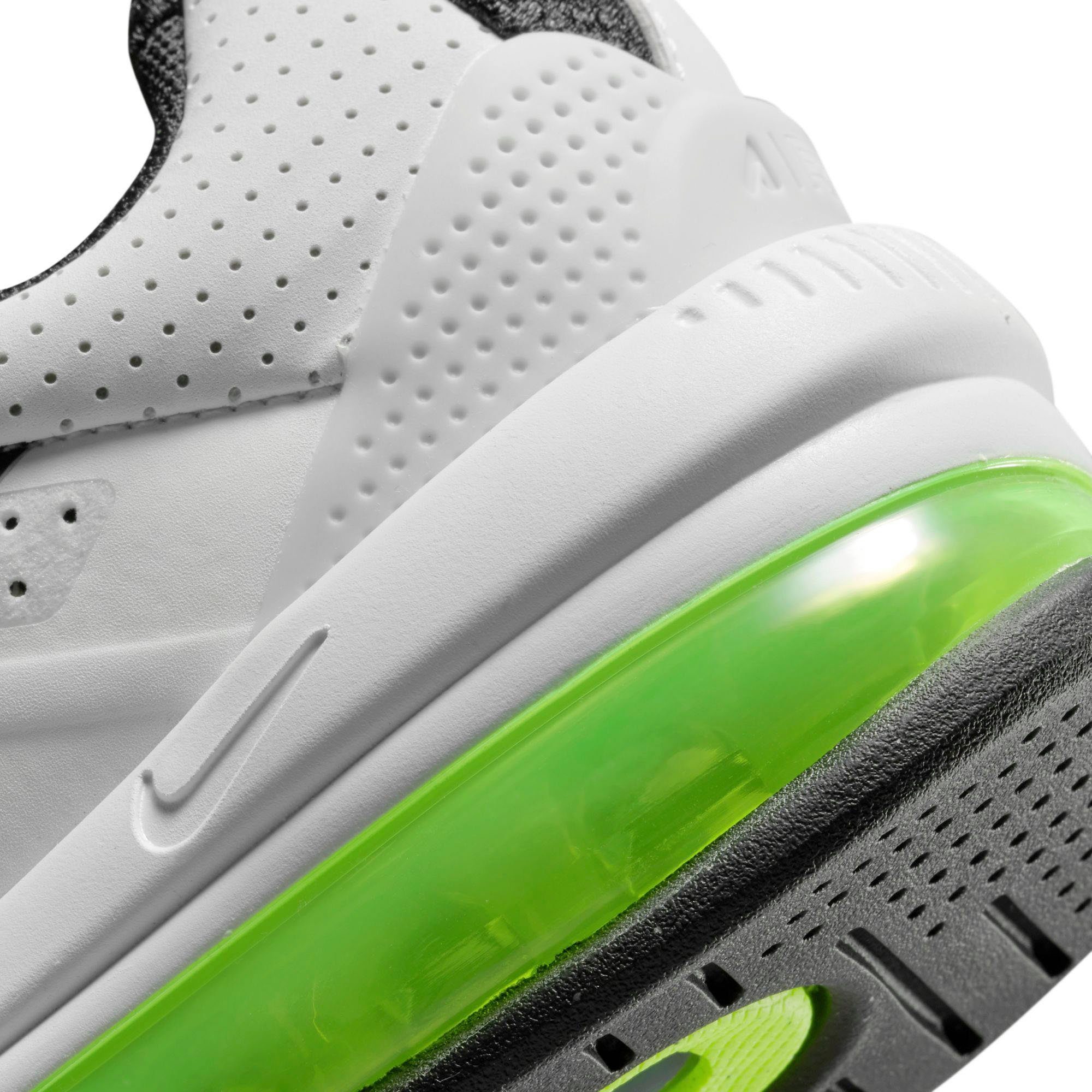 Air Nike Max weiß-schwarz-lime Sneaker Genome Sportswear