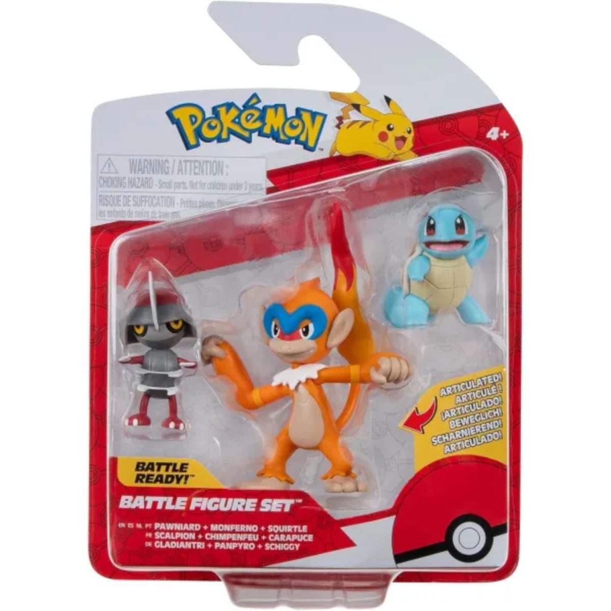 The Pokémon Company International Dekofigur Battle Figure Set P