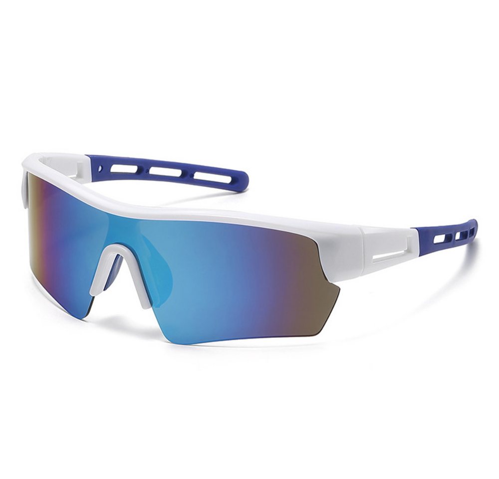 Blusmart Sonnenbrille Winddichte Brille für Outdoor-Radsport (Sport-Sonnenbrillen, , Set-Kombination, praktische Aufbewahrung) Unisex