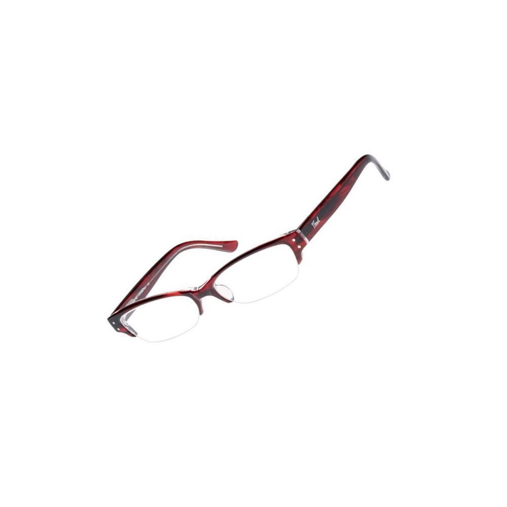 Fossil Brillengestell Korrektionsfassung Brille Kunststoff Rot 52/16/135 - OF2069600, Kunststoff