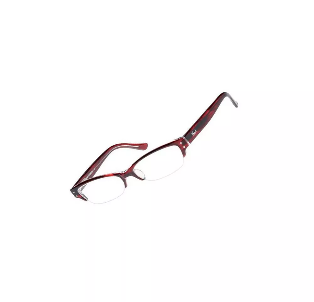 Fossil Brillengestell Korrektionsfassung Brille Kunststoff Rot 52/16/135 - OF2069600, Kunststoff