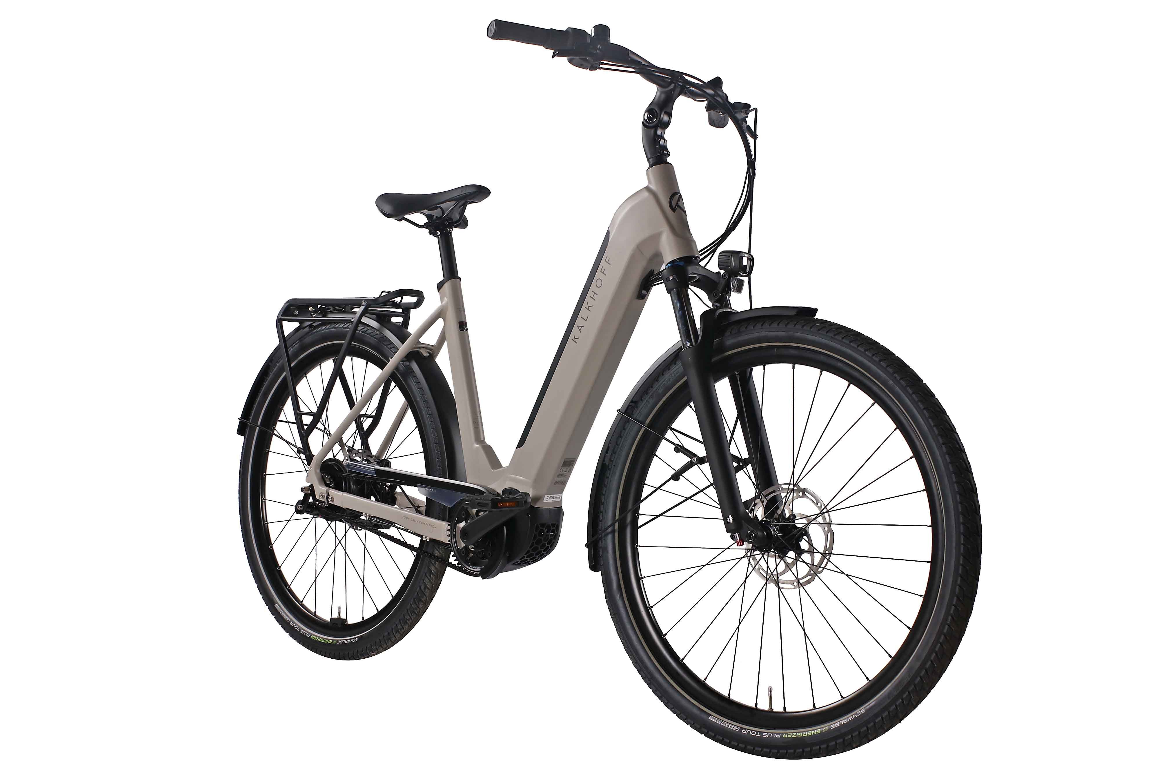 Kalkhoff E-Bike Kalkhoff Image 5.B Season 625 Wh Damen grau 2026, Enviolo Trekking, Enviolo, Bosch Performance Line CX smart System, 625 Wh