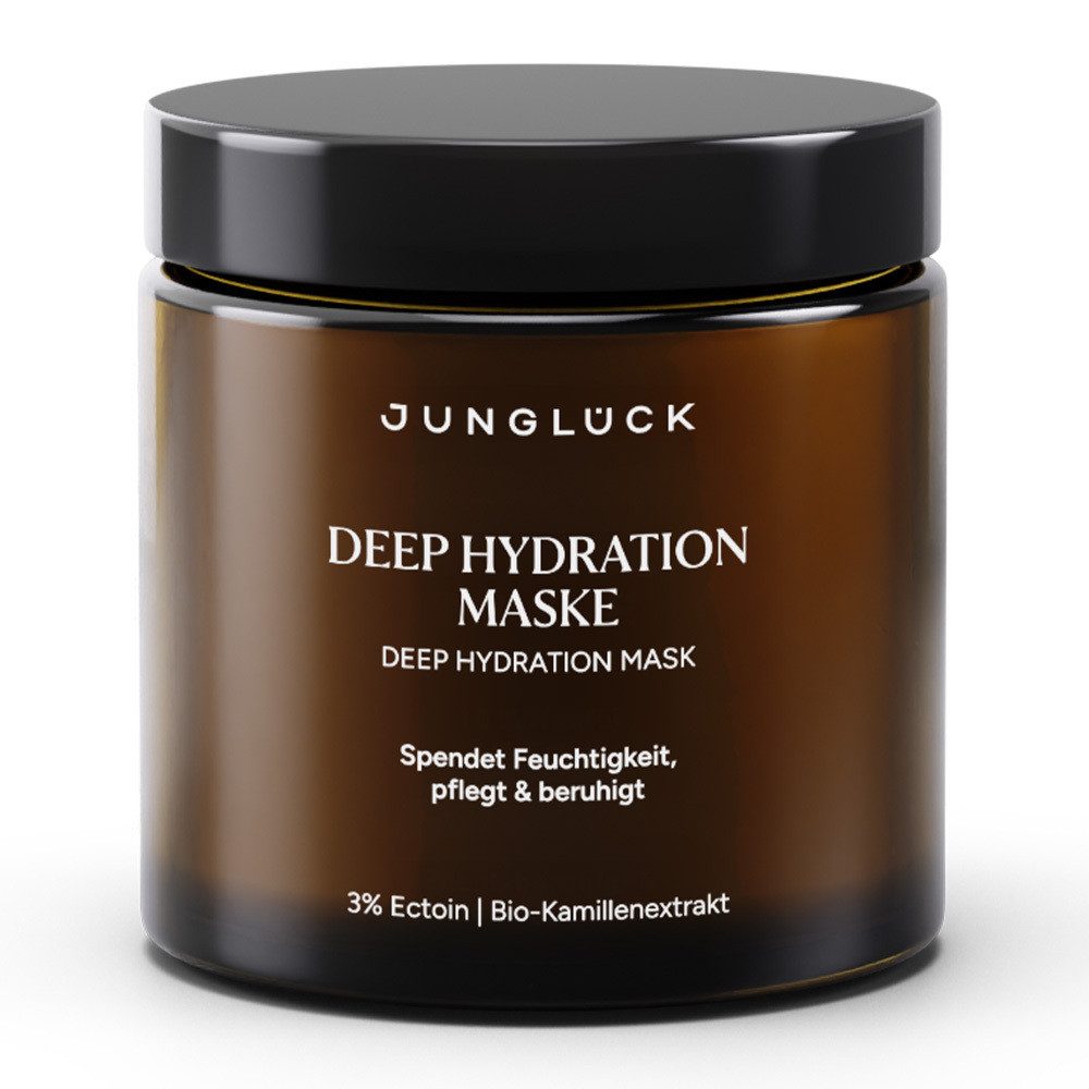 JUNGLÜCK Gesichtsmaske Deep Hydration Maske, 1-tlg., Beruhigt empfindliche und irritierte Haut