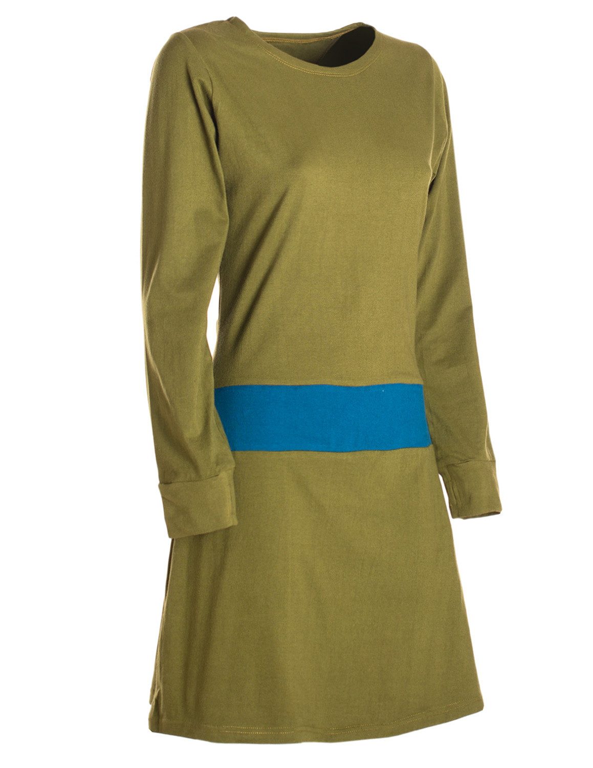 Vishes Jerseykleid Damen A-Linie Kleid Baumwolle günstig online kaufen