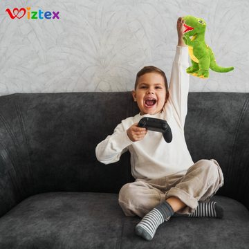 Wiztex Kuscheltier Dinosaurier Plüschtier, 30 cm Stofftier Premium Geschenk für Kinder