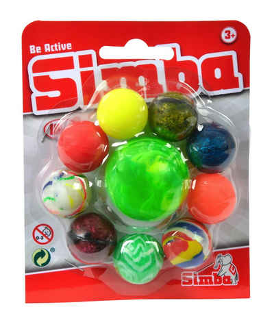 SIMBA Spielzeug-Gartenset Simba Outdoor Spielzeug Ballspiel 10 Sprungbälle im Set 107353229