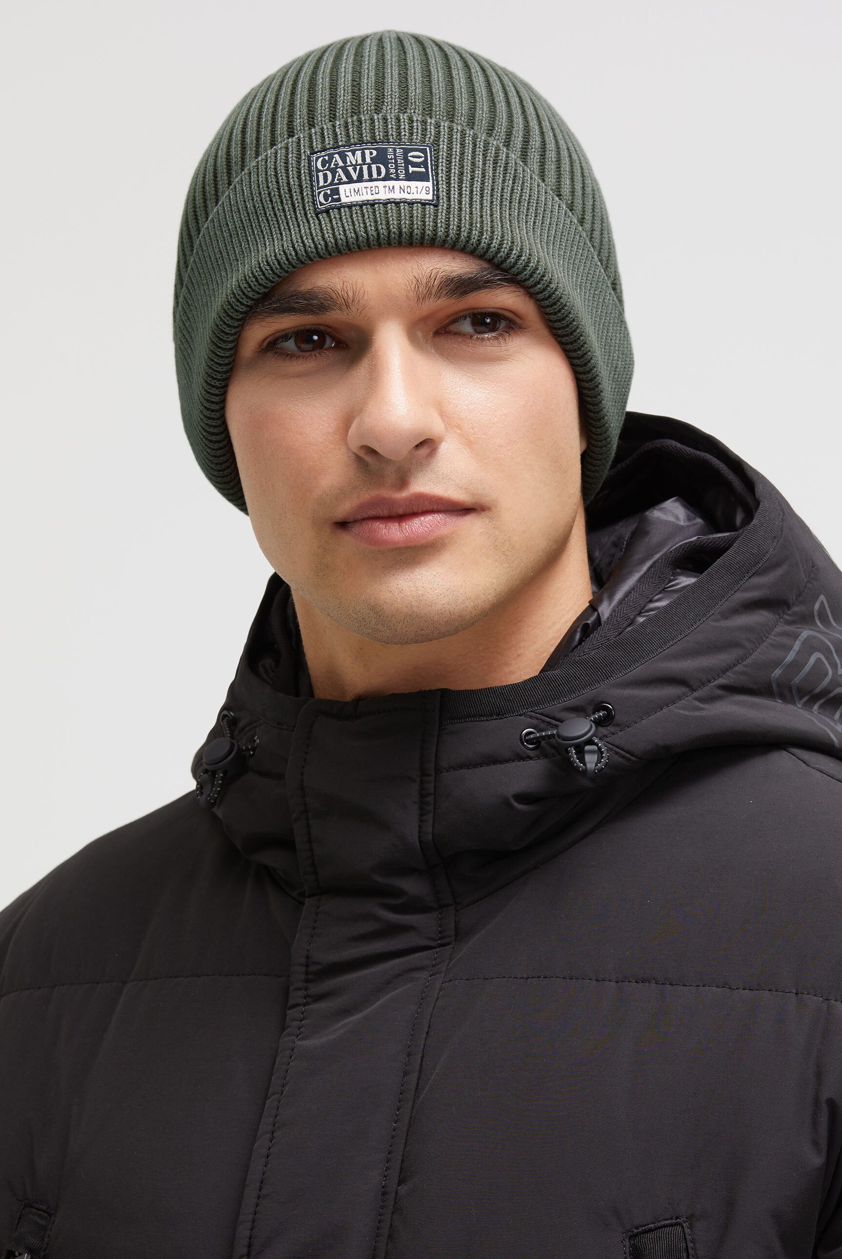 CAMP DAVID Strickmütze aus Baumwolle günstig online kaufen