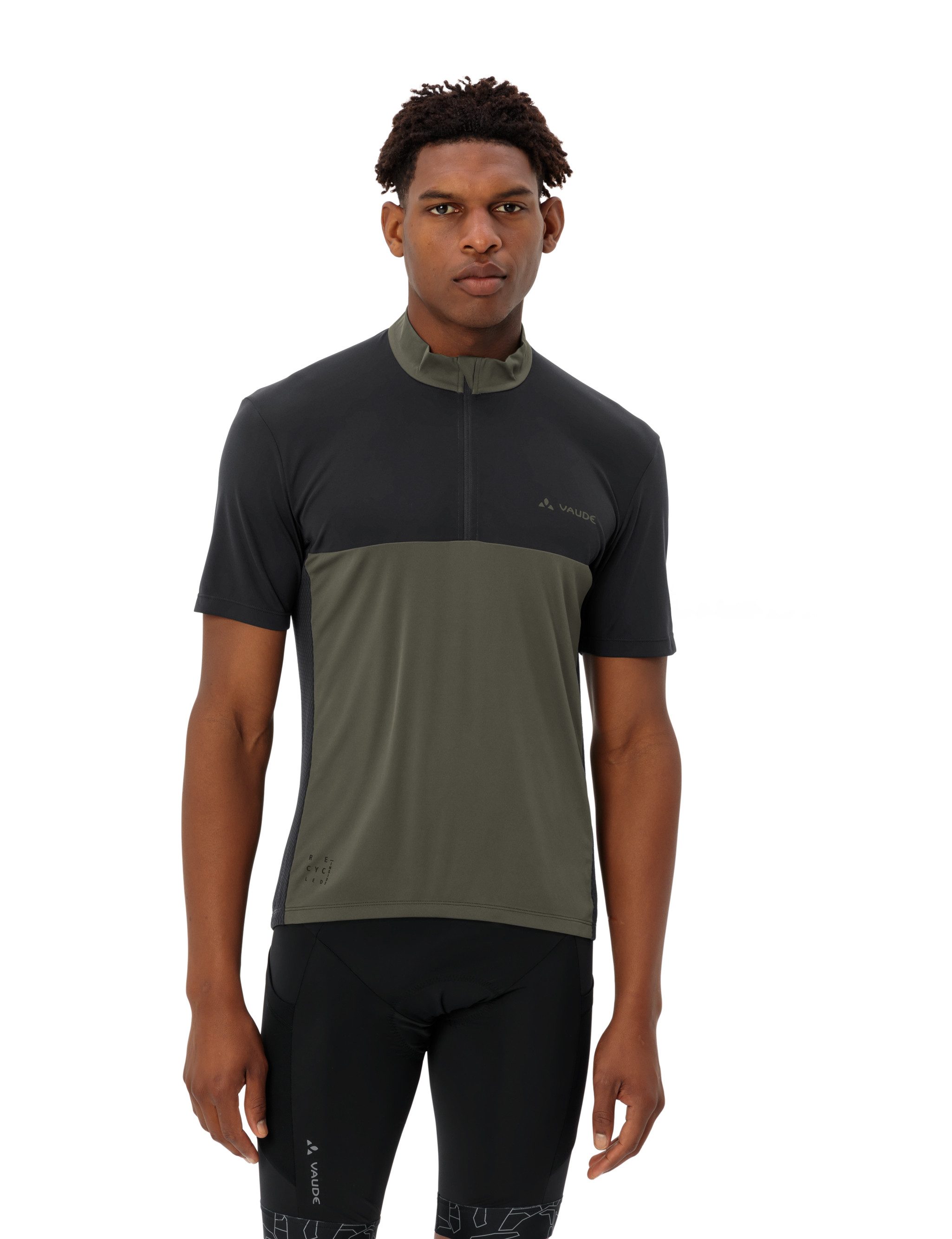 VAUDE Radtrikot MEN'S MATERA HZ TRICOT (1-tlg) Fahrradshirt 3 Rückentaschen