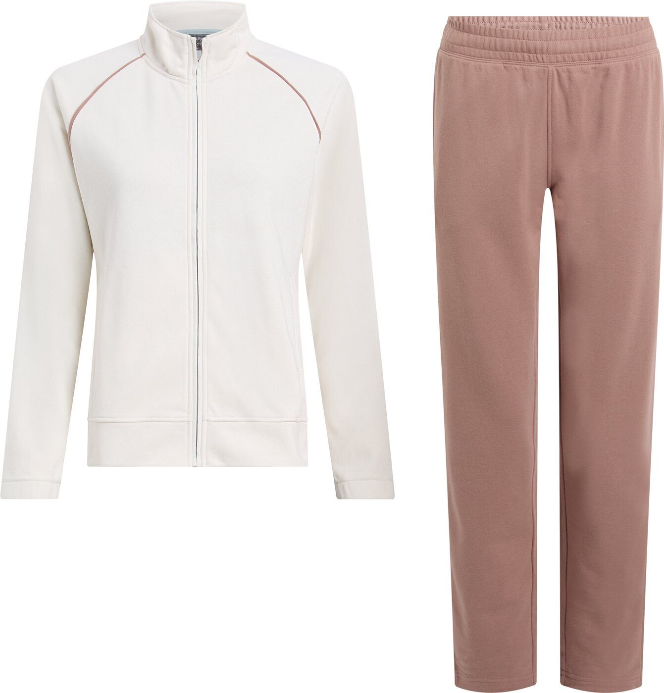 Funktionsjacke Da.-Trainings-Anzug Emma W & Evaa W YELLOW LIGHT/BROWN