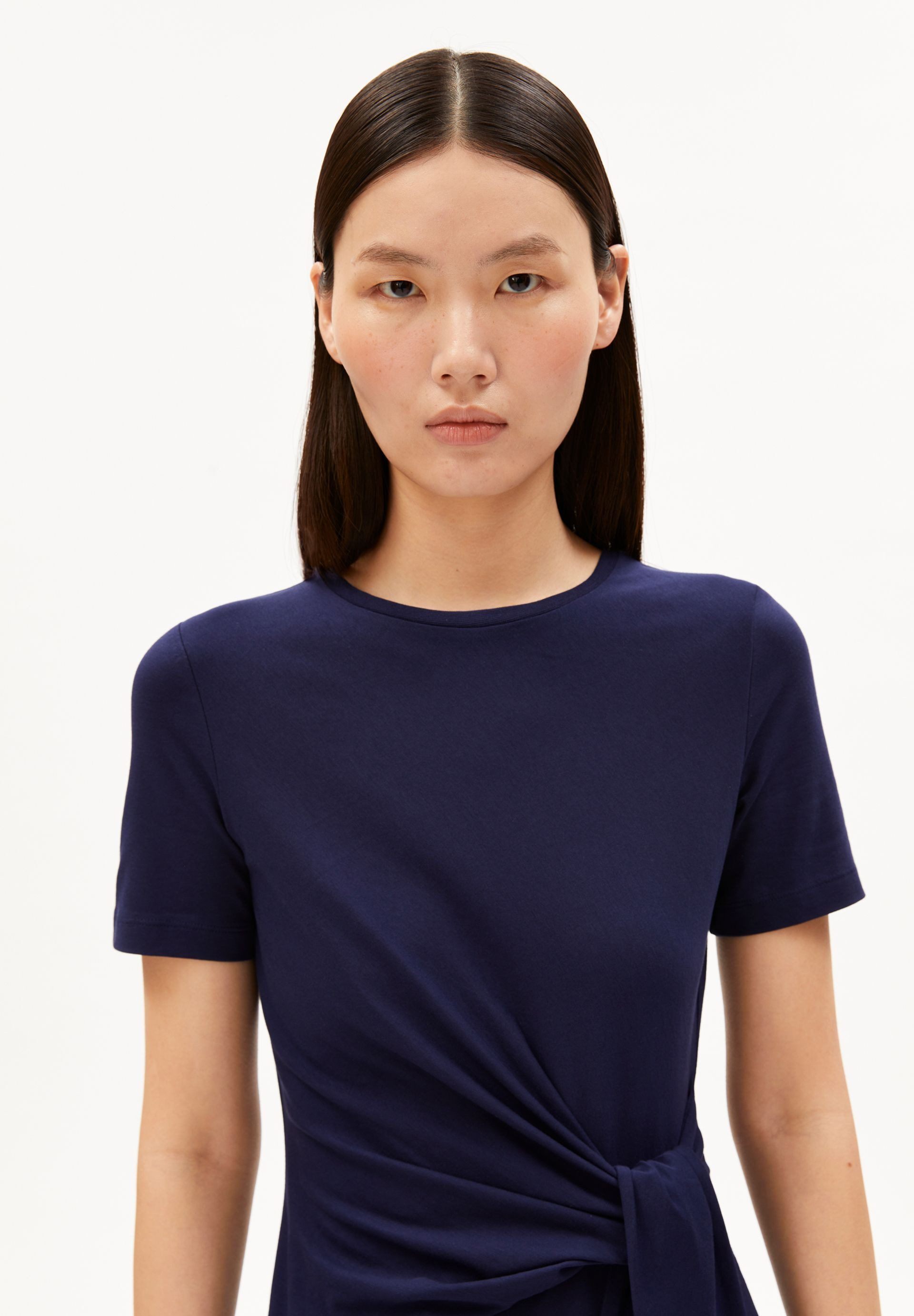 Armedangels Jerseykleid JELTAA Jerseykleid aus Bio-Baumwoll Mix (Slim Fit) Bio-Baumwoll Mix