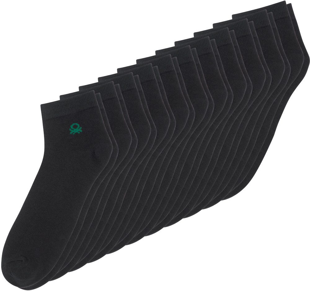 United Colors of Benetton Kurzsocken (Set, 10er Pack) Strapazierfähige Verarbeitung – Bild 5 von 5