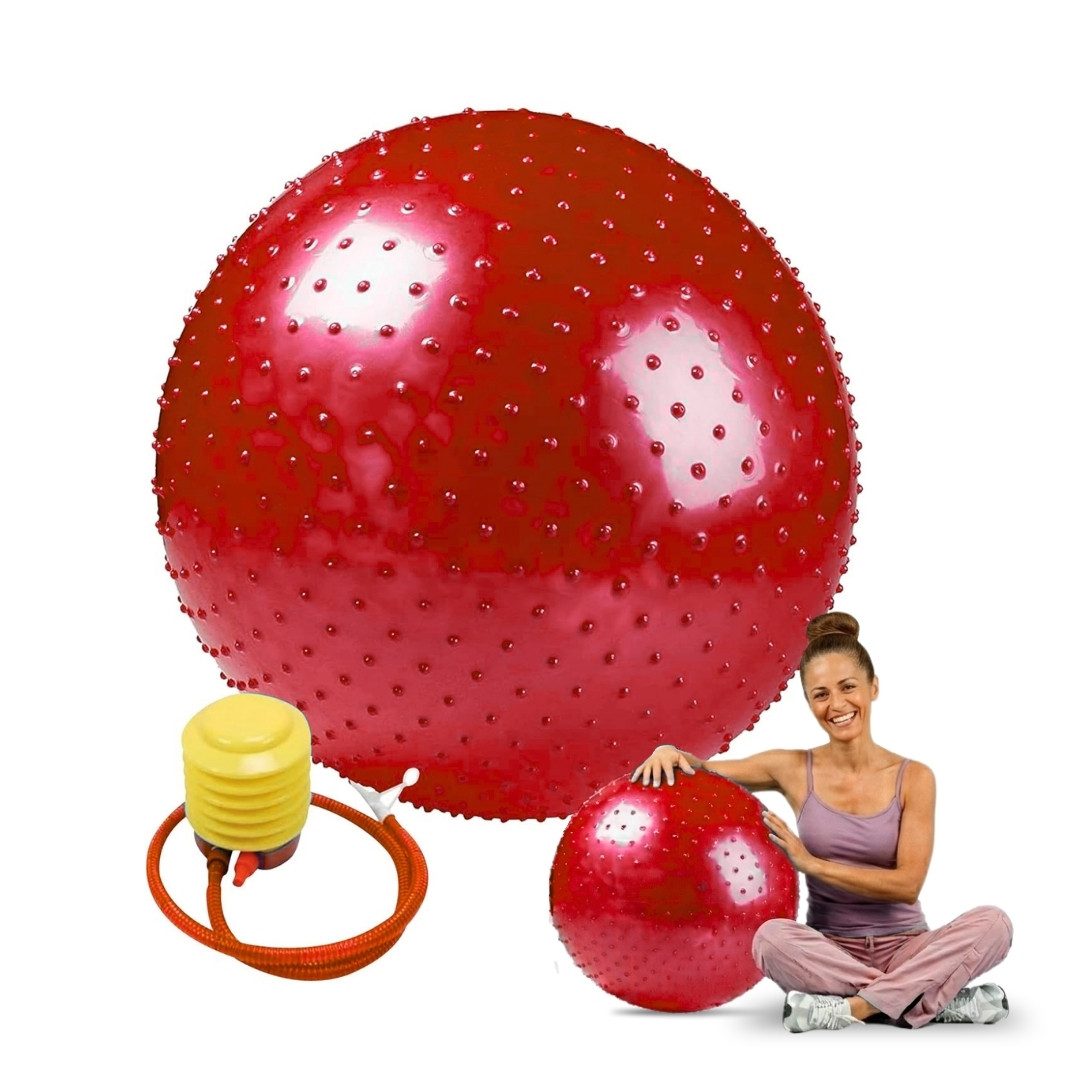 Endless Yogaball Gymnastikball groß, PVC Fitnessball mit Luftpumpe, platzsicher (Sowohl für Männer als auch für Frauen, Sowohl für Männer als auch für Frauen), Balance Ball Stuhl für Fitness Workout Stabilität Pilates