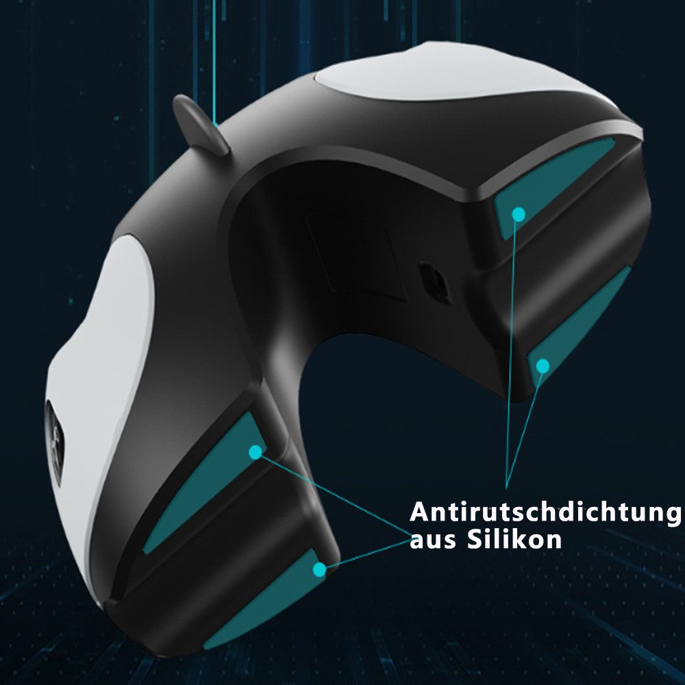 KINSI PS5 Dual Charging Dock mit Atemlicht, Schnelllade-Ladestation Controller-Ladestation (Kann zwei PS5-Controller gleichzeitig aufladen)