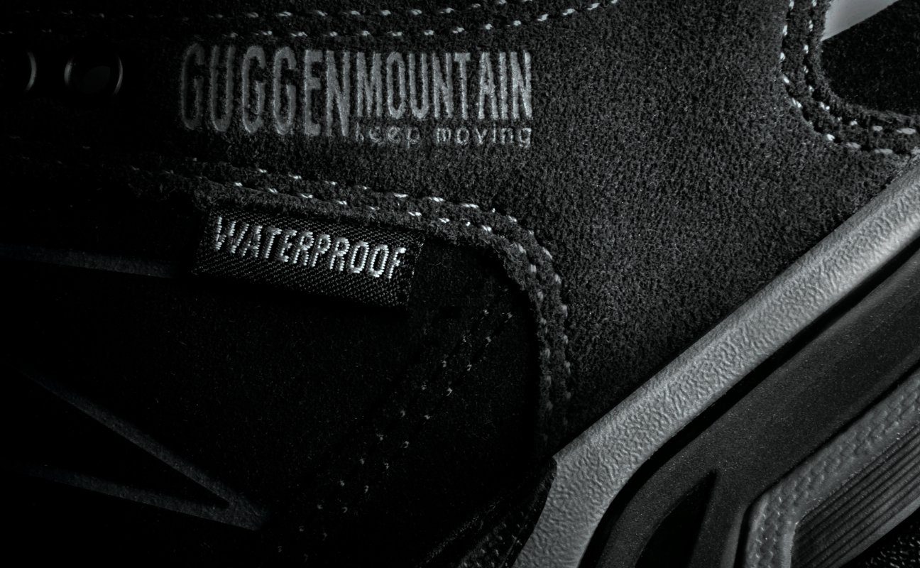 GUGGEN Mountain Damen Trekkingschuhe Frauen Wanderschuhe Walkingschuhe Outdoorschuhe Wanderschuh Outdoor, Echleder, Trailrunning, Berglauf, Spazieren, Walking