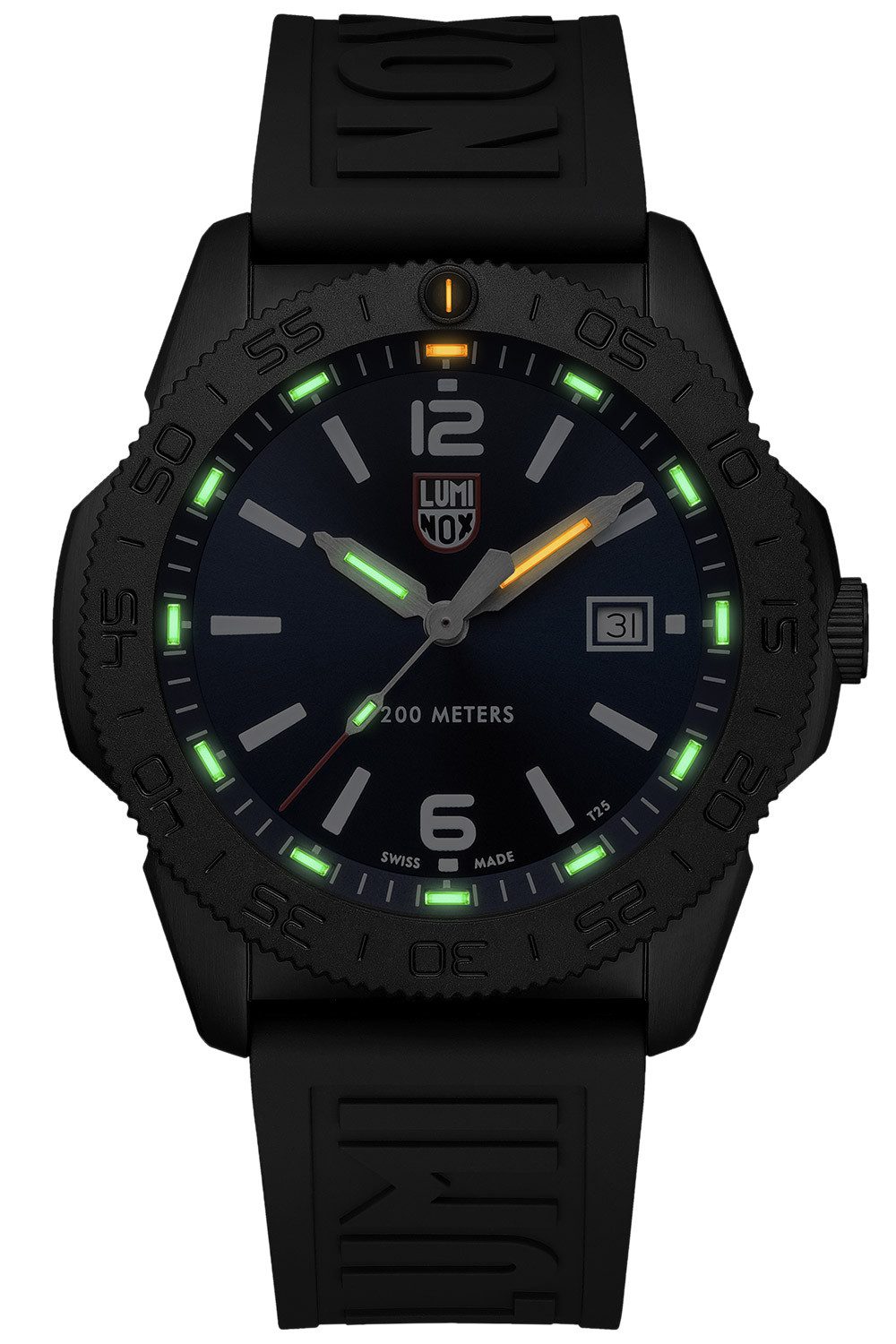 Luminox Taucheruhr für Männer Quarz Pacific Diver Schwarz/Blau