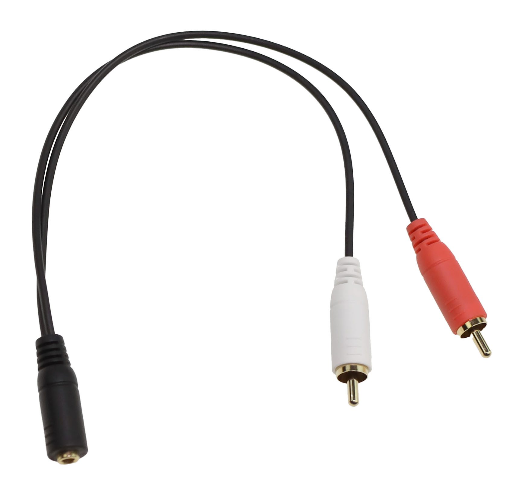 Sennheiser 578872 Adapter 3,5 mm Klinken-Kupplung auf Cinch für Kopfhö Strom-Adapterkabel