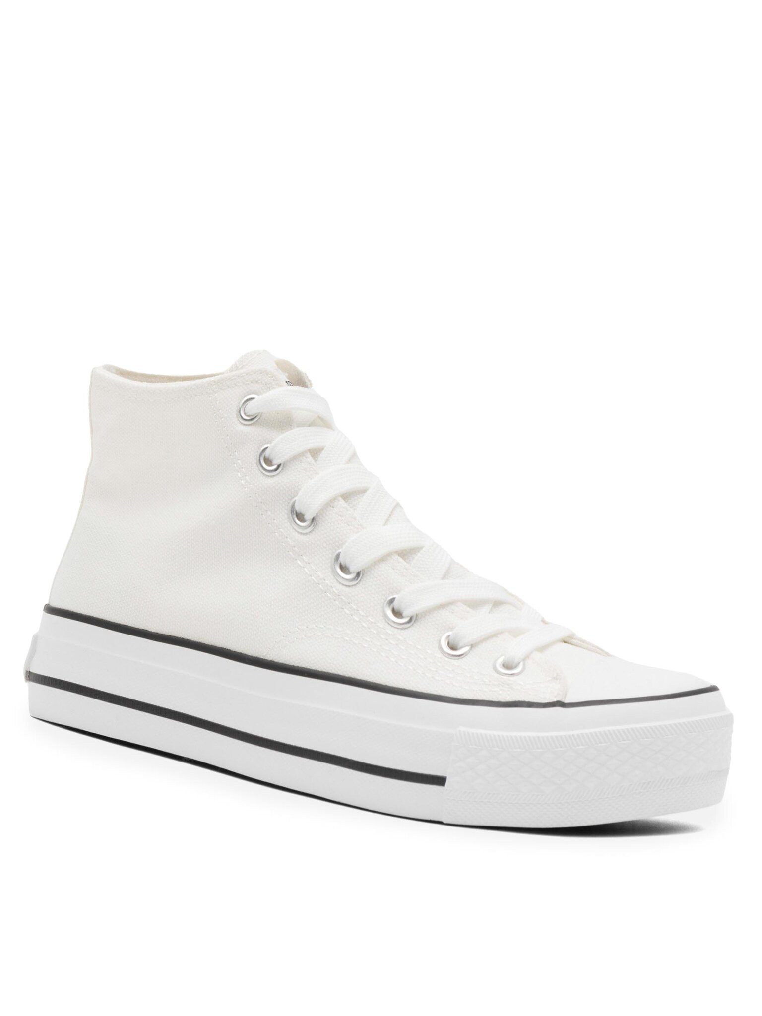 Sneakers aus Stoff WP40-21204LYY WeiĂź Sneaker