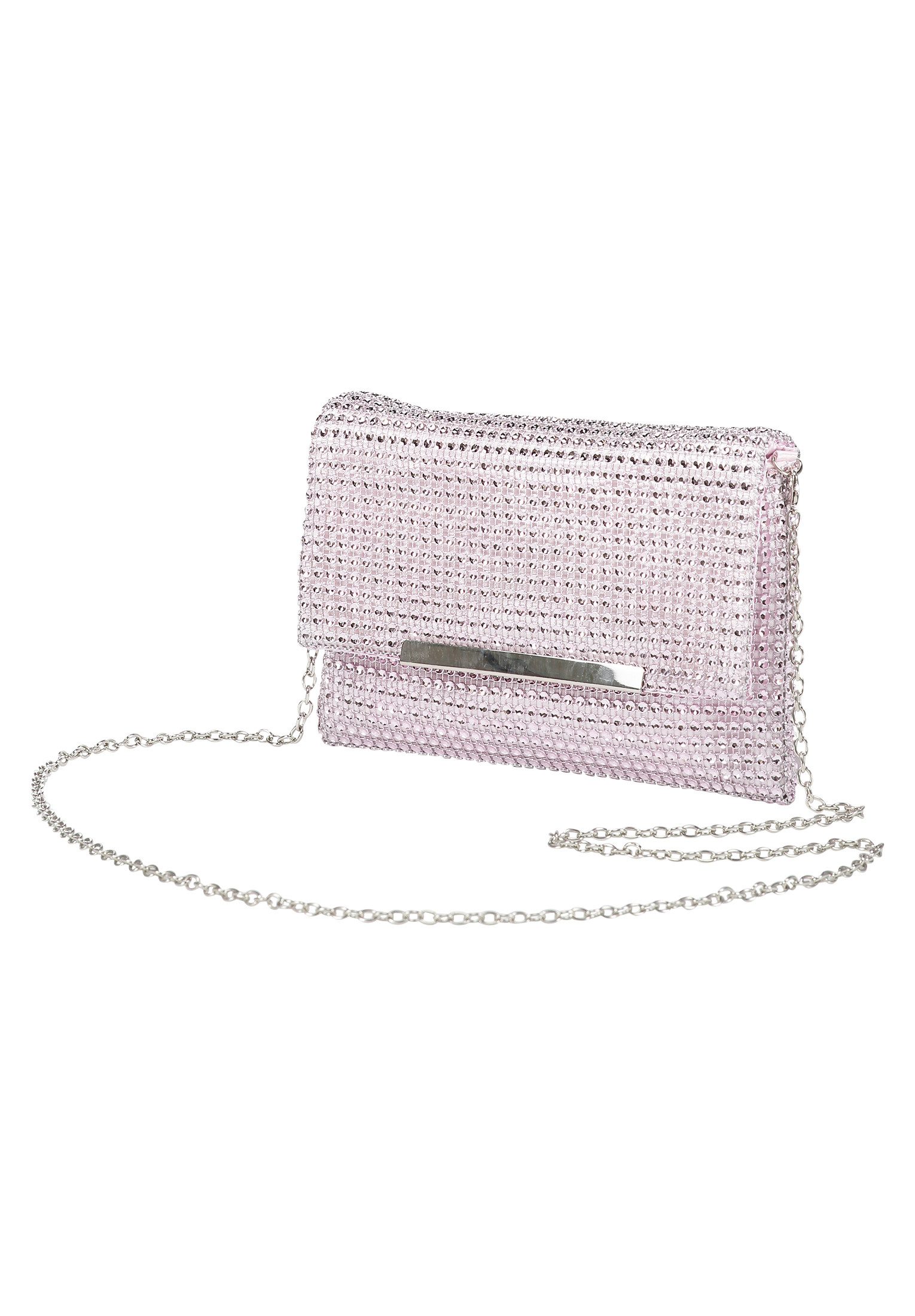 Vera Mont Abendtasche Damen im Glitzer-Look, Material
