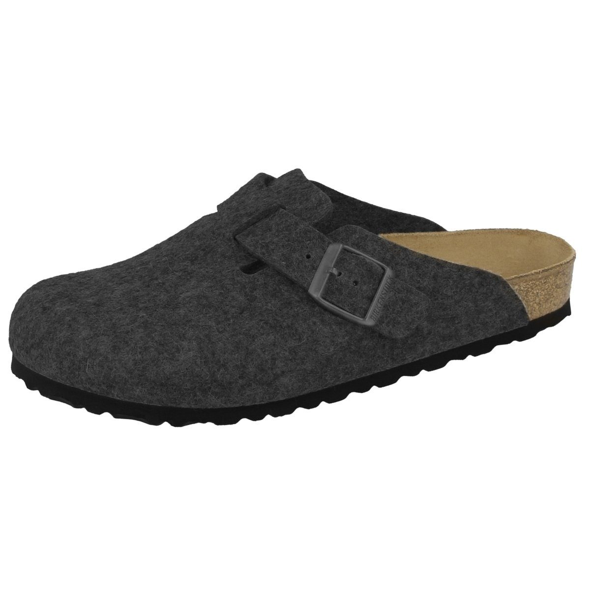 Birkenstock Boston Wollfilz normal Unisex Erwachsene Clog Sandalen, Hausschuhe, Pantoletten, Badeschuhe, Gartenschuhe