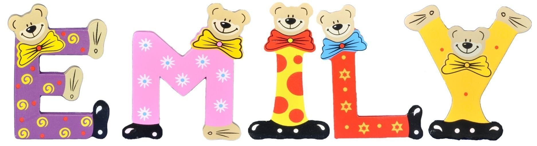 Playshoes Deko-Buchstaben (Set, 5 St), Kinder günstig online kaufen