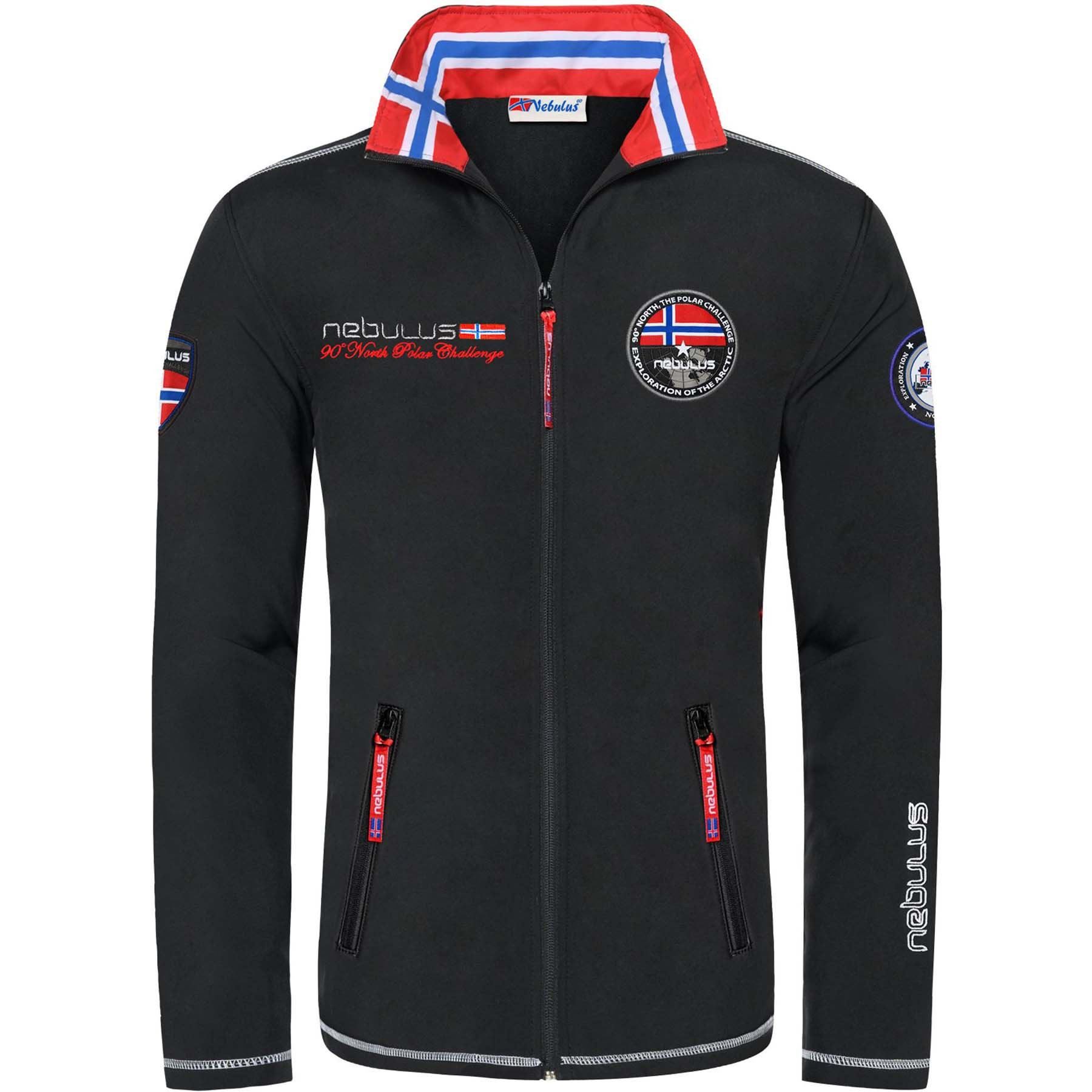 Nebulus Softshelljacke MAESTRO, Q501 - Herren, schwarz, M