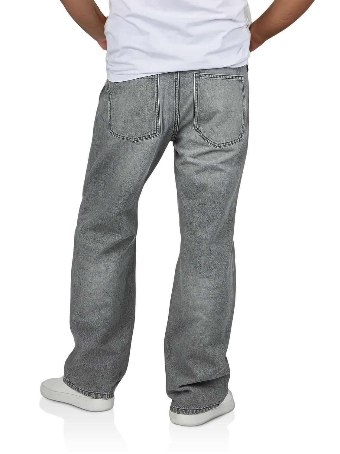 DENIMFY Relax-fit-Jeans Herren Jeanshose DFMailo Loose Fit Denimhose aus 100% Baumwolle – Bild 2 von 4