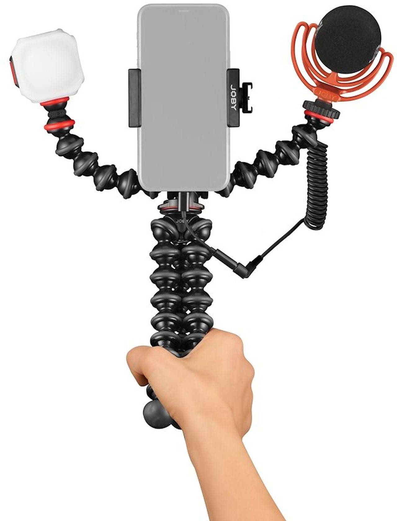 Mikrofon GorillaPod Advanced Vlogging-Kit für Smartphones