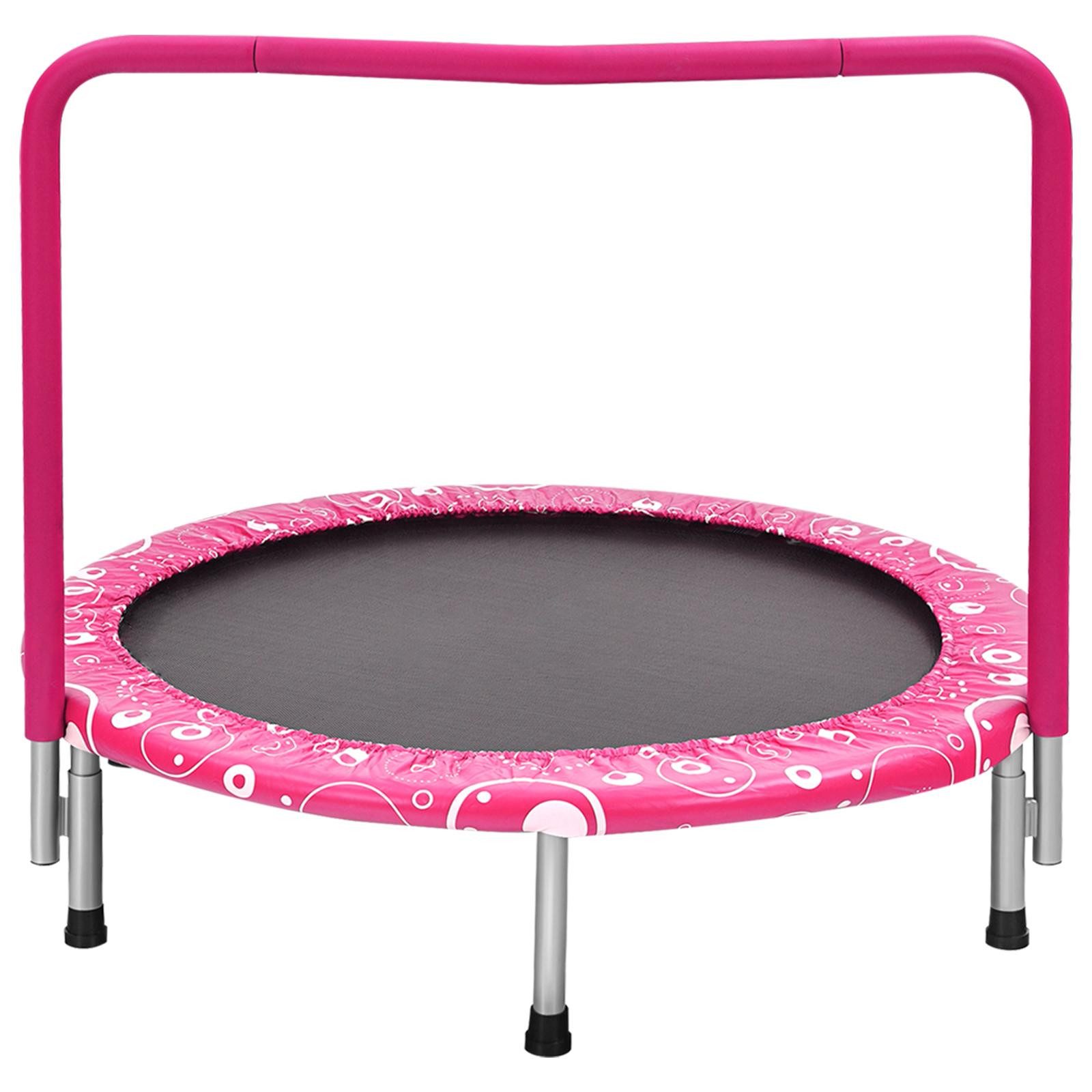 KOMFOTTEU Kindertrampolin φ92cm, bis 150kg belastbar günstig online kaufen