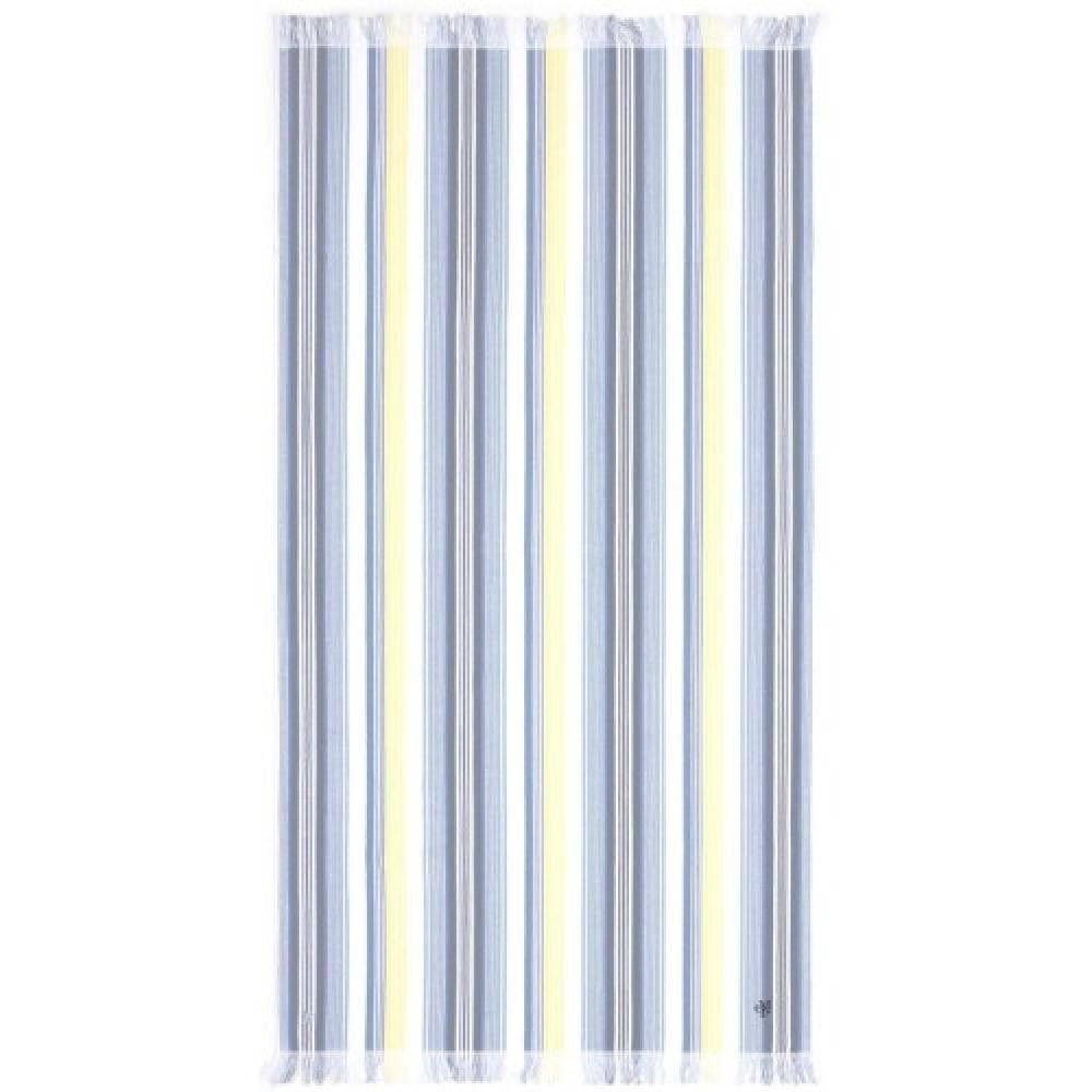 Marc O'Polo Home Duschtuch Eno Hammam Tuch Blue 100 x 180 cm, Frottier/ Baumwolle