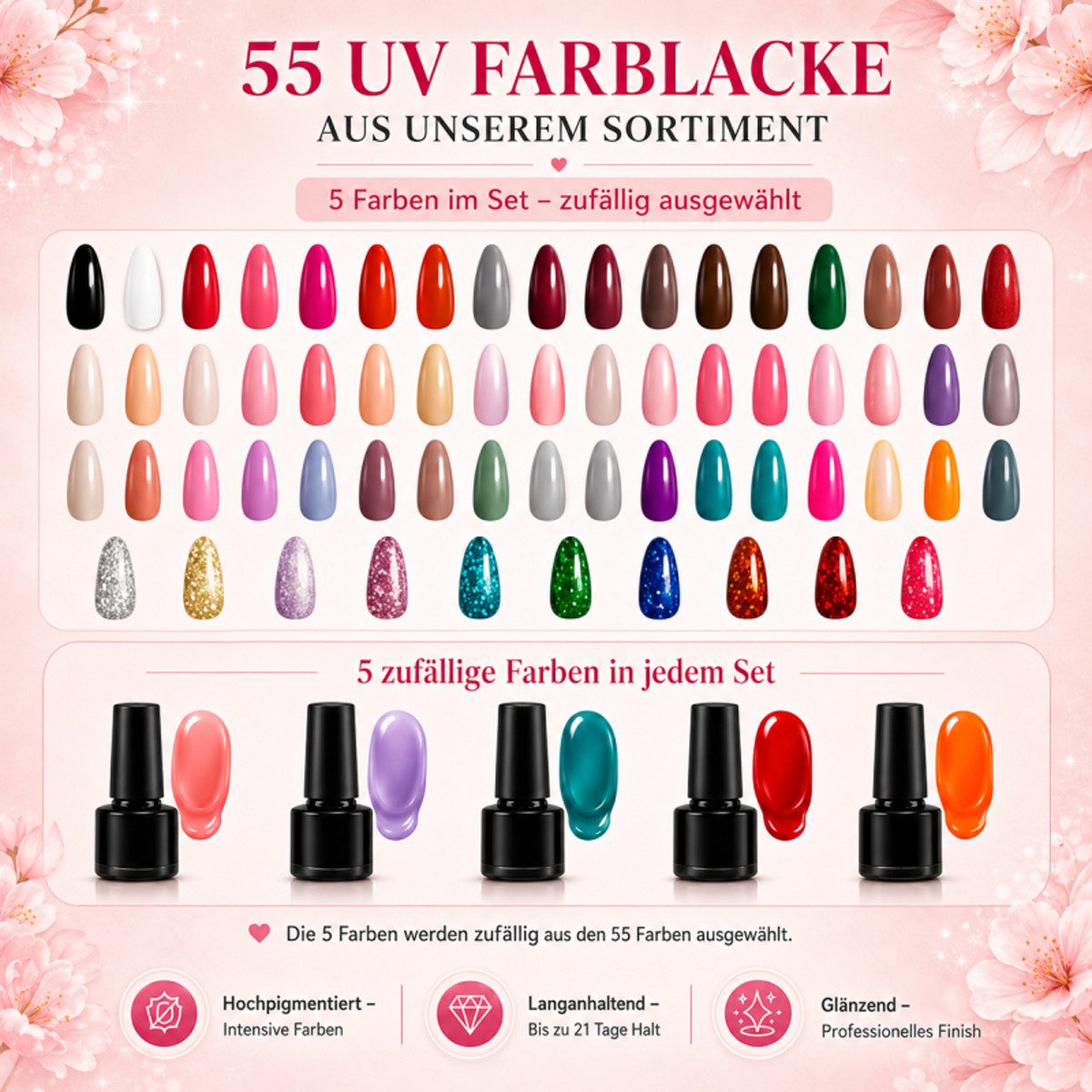 Sun Garden Nails Nagellack-Set UV Gel Starterset Miami - Einsteigerset