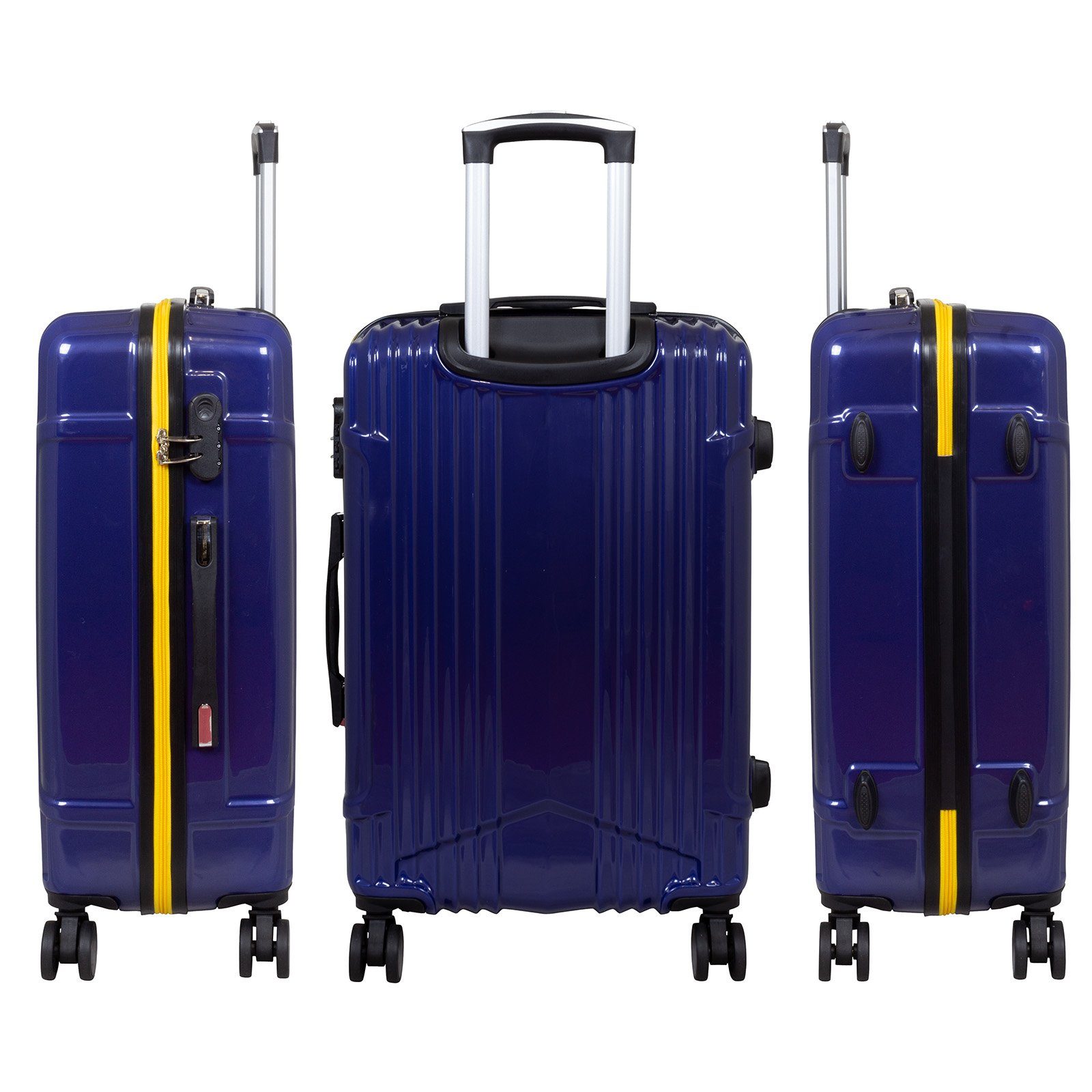 Trendyshop365 Hartschalen-Trolley Koffer mittelgroß 68cm Daytona, günstig online kaufen