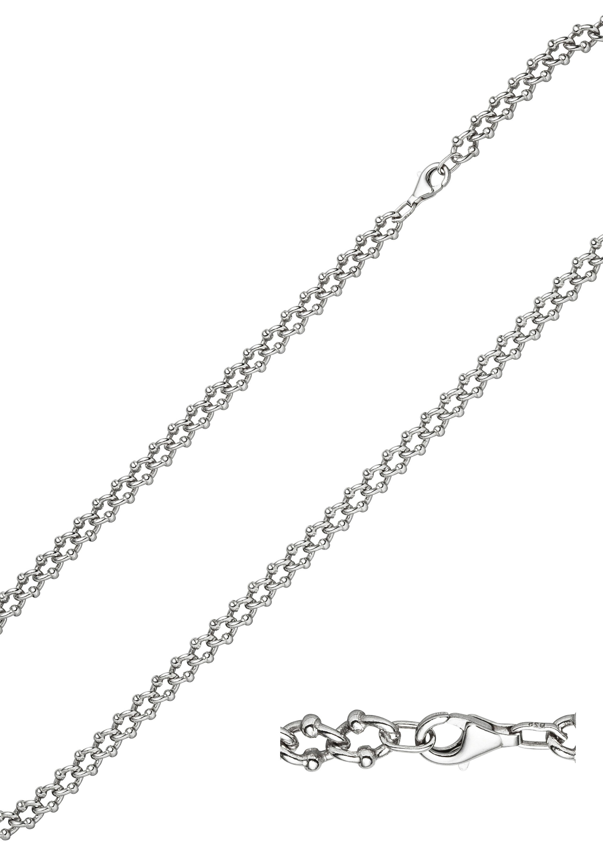JOBO Silberkette, 925 Silber 55 cm silbe...