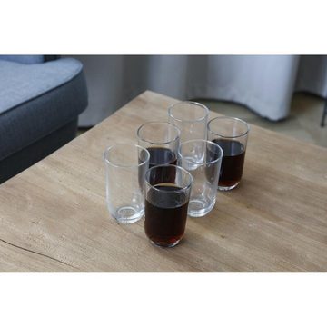 BURI Gläser-Set 8 Longdrinkgläser 6er Set 295ml Glas Gläser trinken Küche Haushalt, Glas