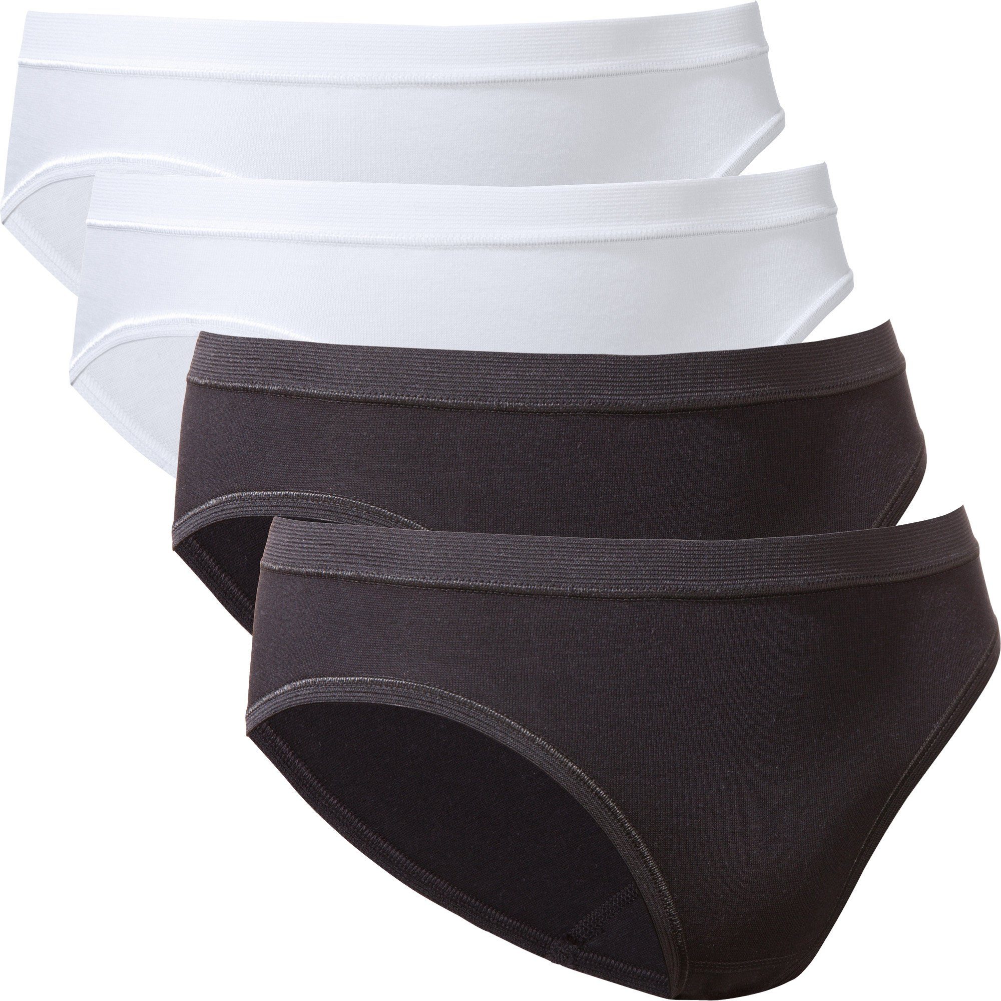 Slip Damen-Hüftslip 4er-Pack