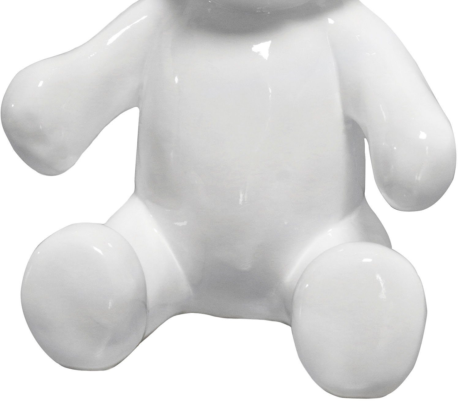 Kayoom Tierfigur Skulptur Ted 100 (1 St) Weiß