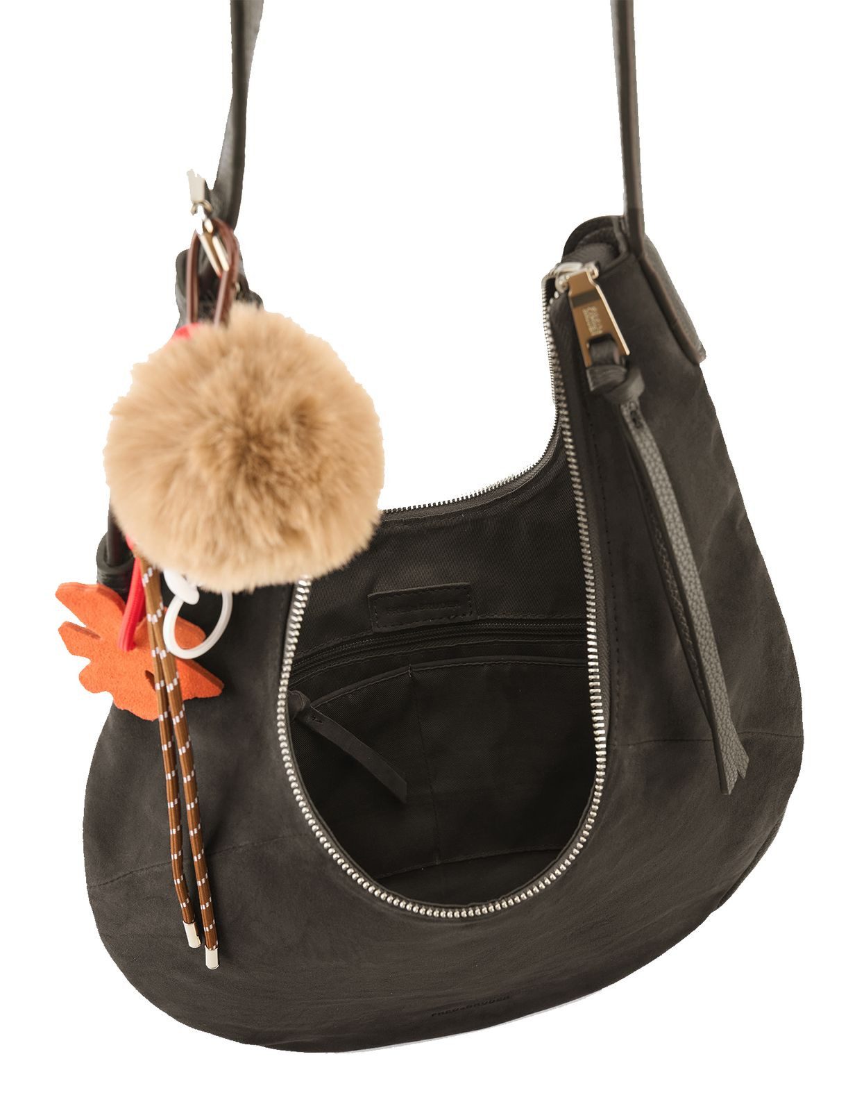FREDsBRUDER Schultertasche Hobo Bag, aus echtem Leder