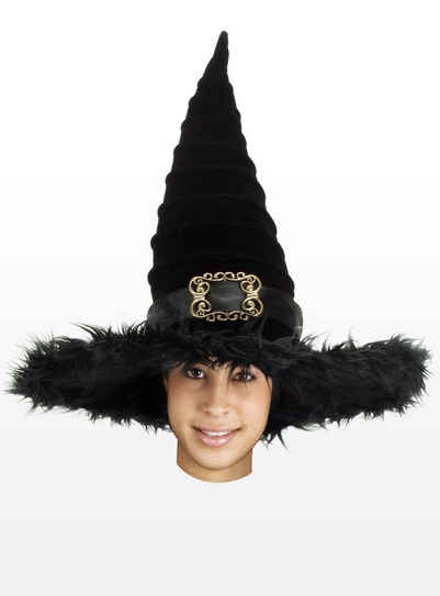 Elope Kostüm Hexenhut Böse Hexe, Extravagante Kopfbedeckung für zauberhafte Auftritte