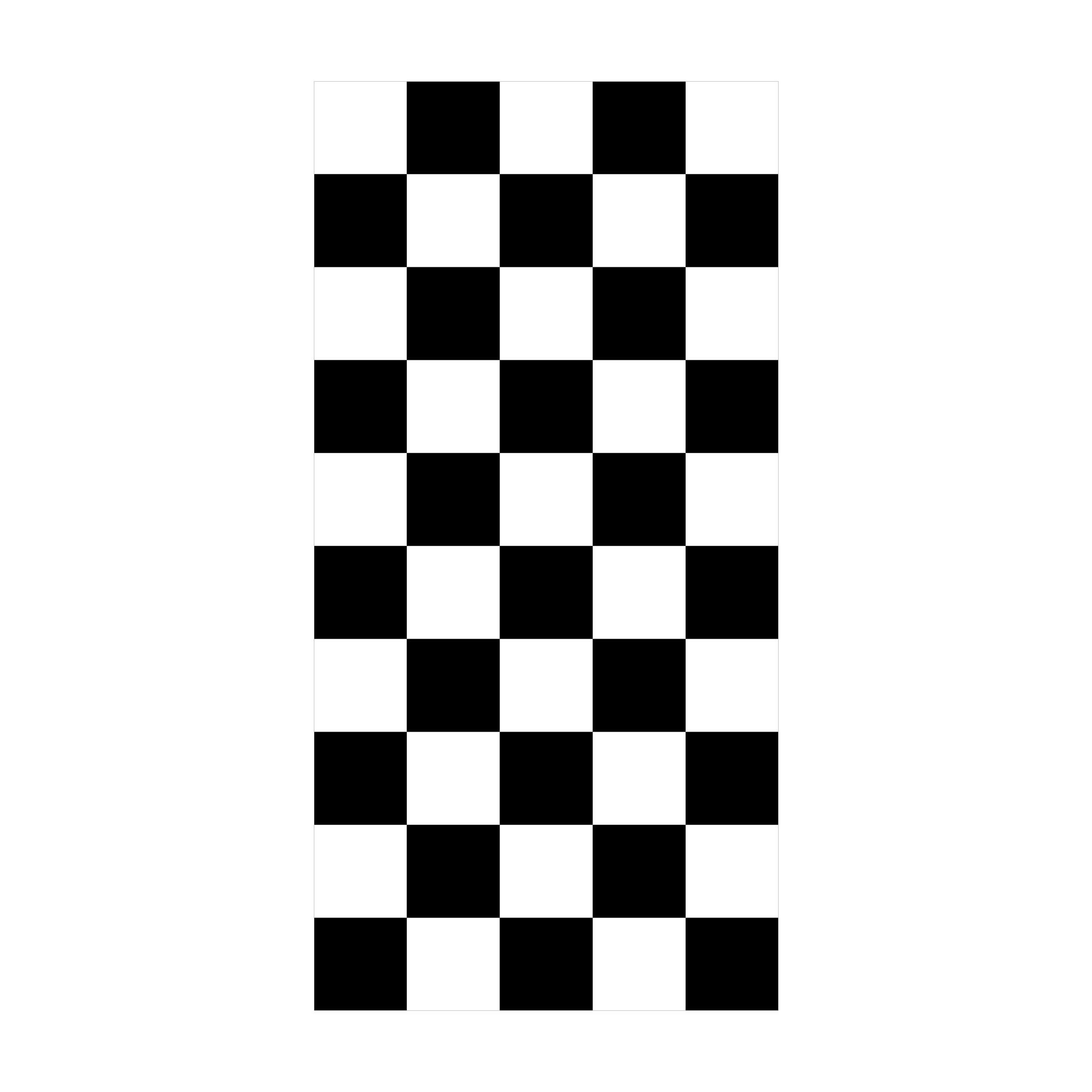 Bilderdepot24 Teppich Teppich Vinyl Flur Küche Muster funktional lang modern, Läufer - schwarz weiß glatt, nass wischbar (Schmutz, Tierhaare) Saugroboter & Bodenheizung geeignet