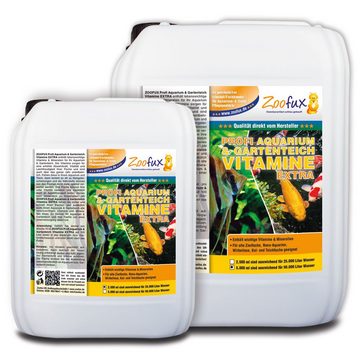 ZOOFUX Gartenpflege-Set Profi GARTENTEICH & Aquarium Vitamine EXTRA, Nachhaltig