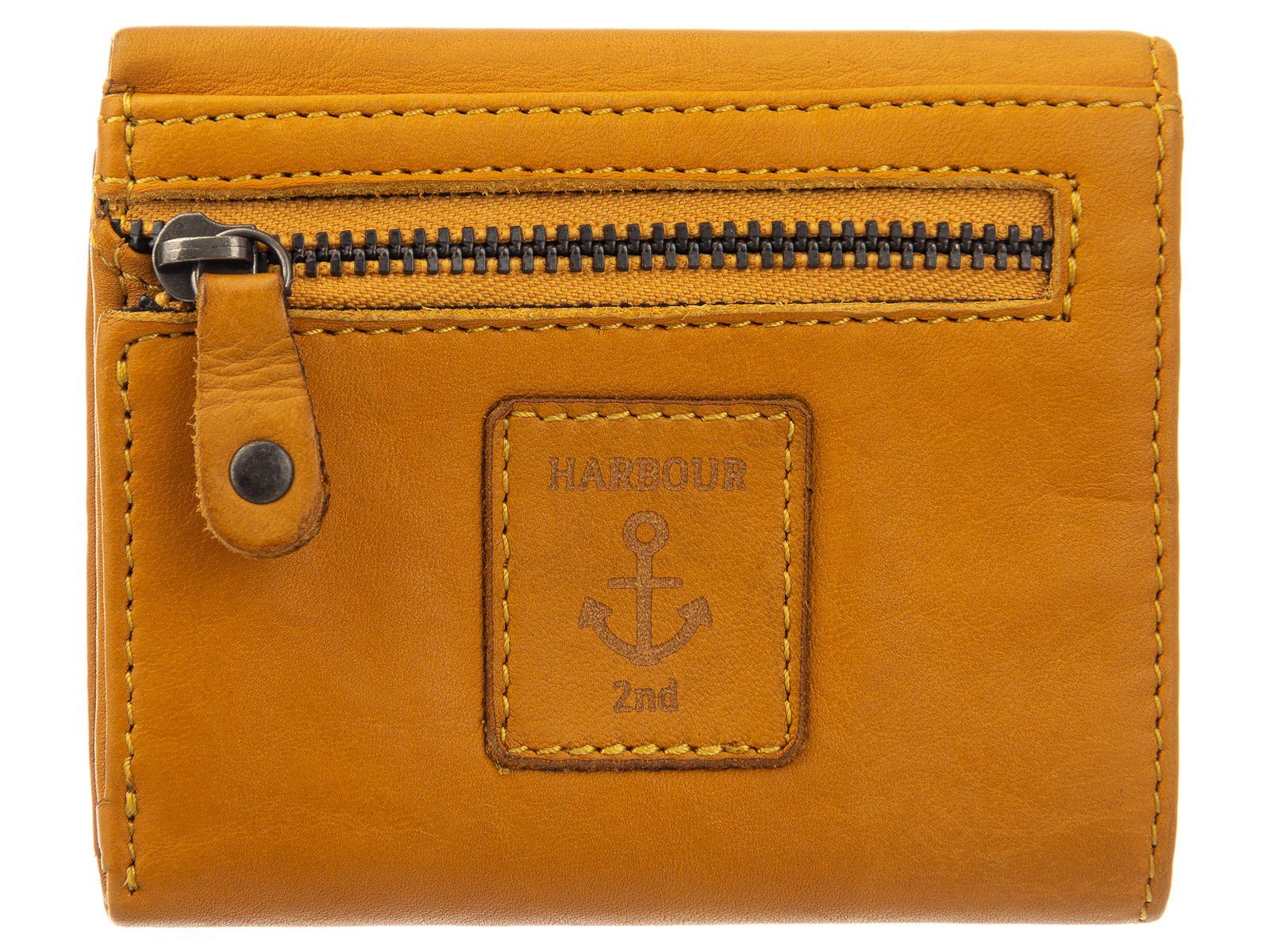 Mustard (1-tlg), Geldbörse mit Anker 2nd HARBOUR Ronia Überschlag Wallet Logo