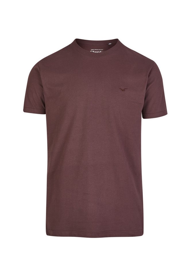 Cleptomanicx T-Shirt Ligull Regular mit kleiner Logo-Stickerei
