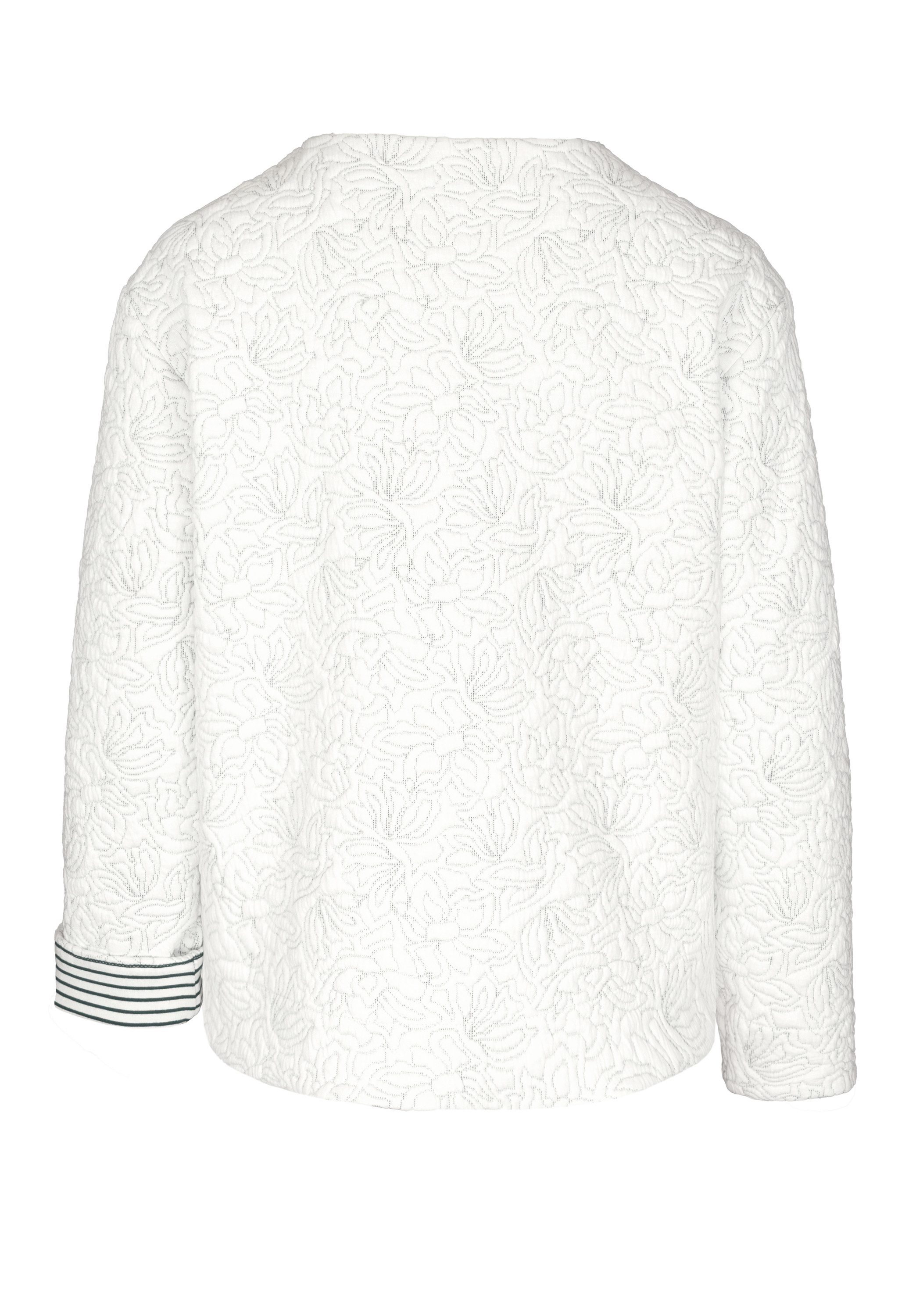 bianca Langarmshirt KIM mit Rundhalsausschnitt und Strukturmuster günstig online kaufen