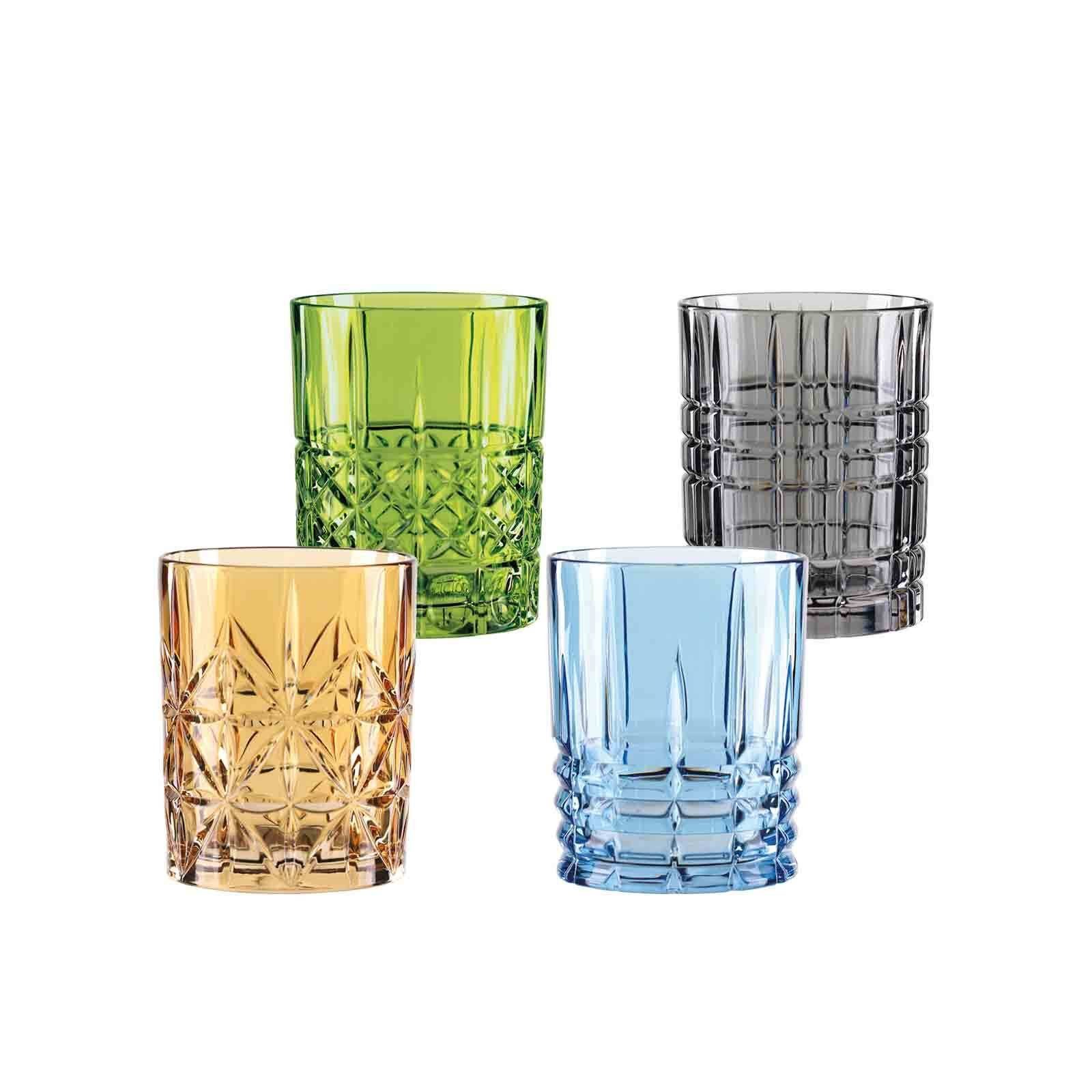 Nachtmann Whiskyglas Highland Whiskygläser 345 ml 4er Set, 4-tlg., Glas
