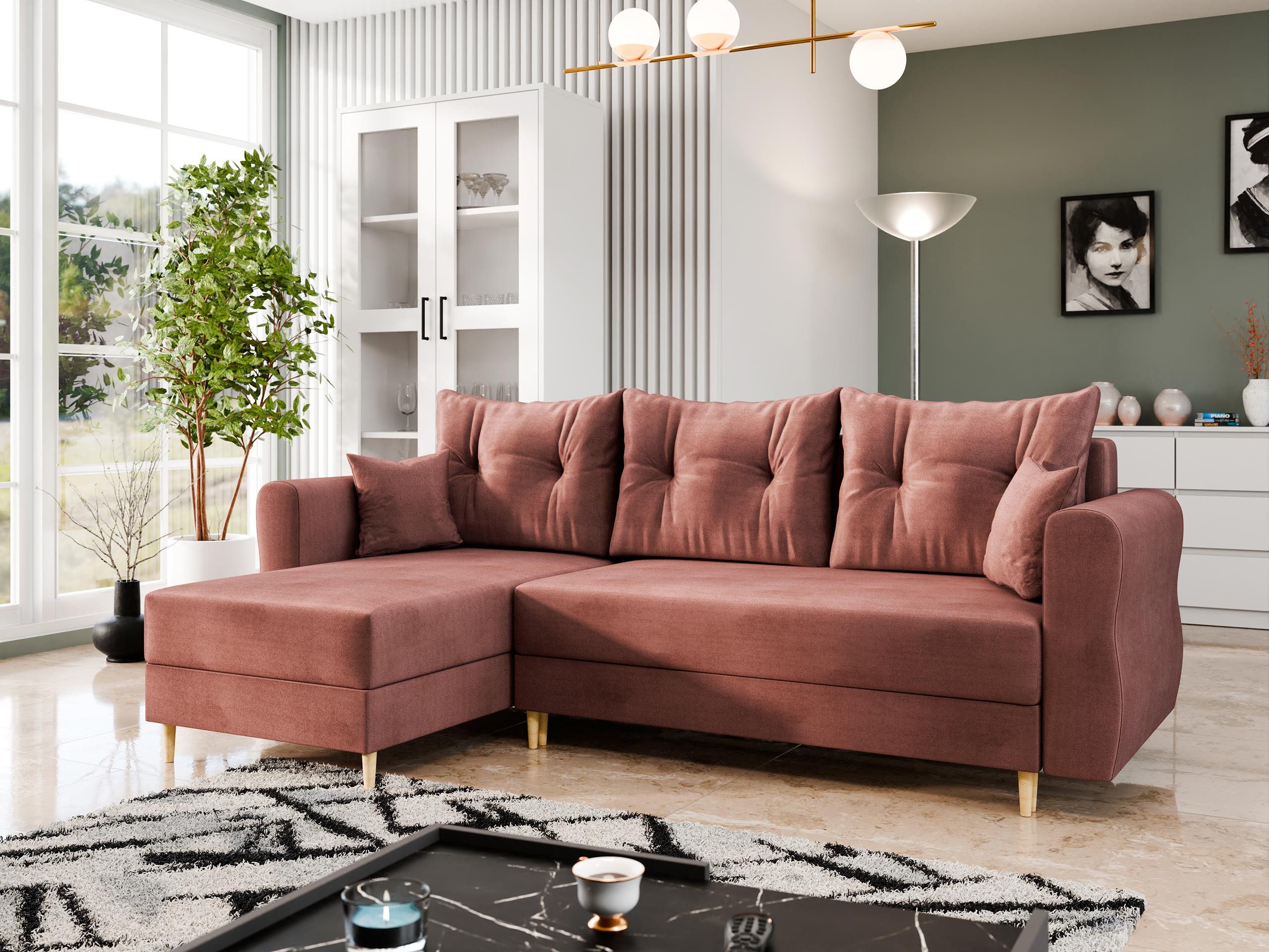 MIRJAN24 Ecksofa Zako L, mit Bettkasten günstig online kaufen