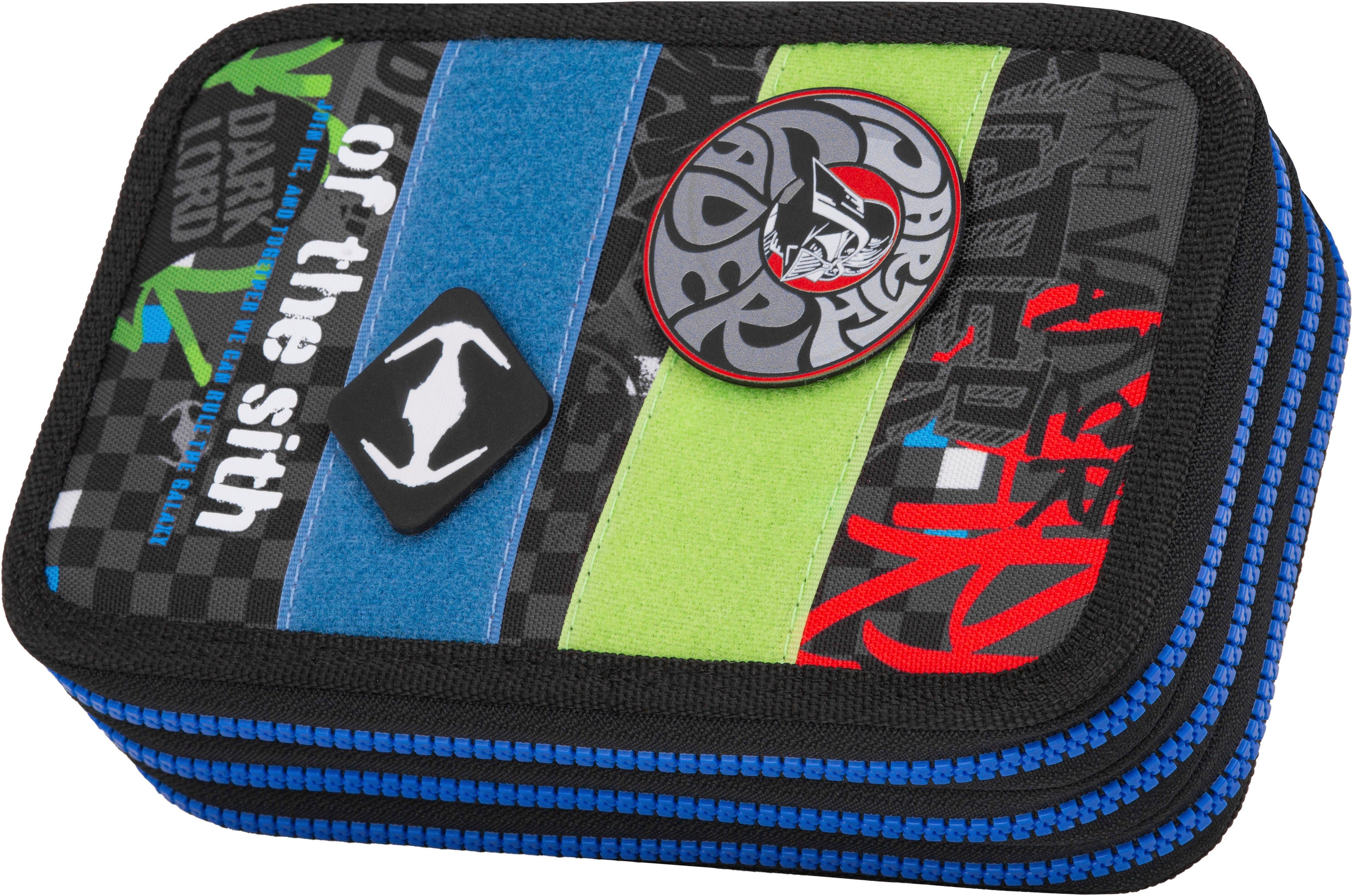 CoolPack Federmäppchen Etui, Star Wars, Darth Vader, befüllt