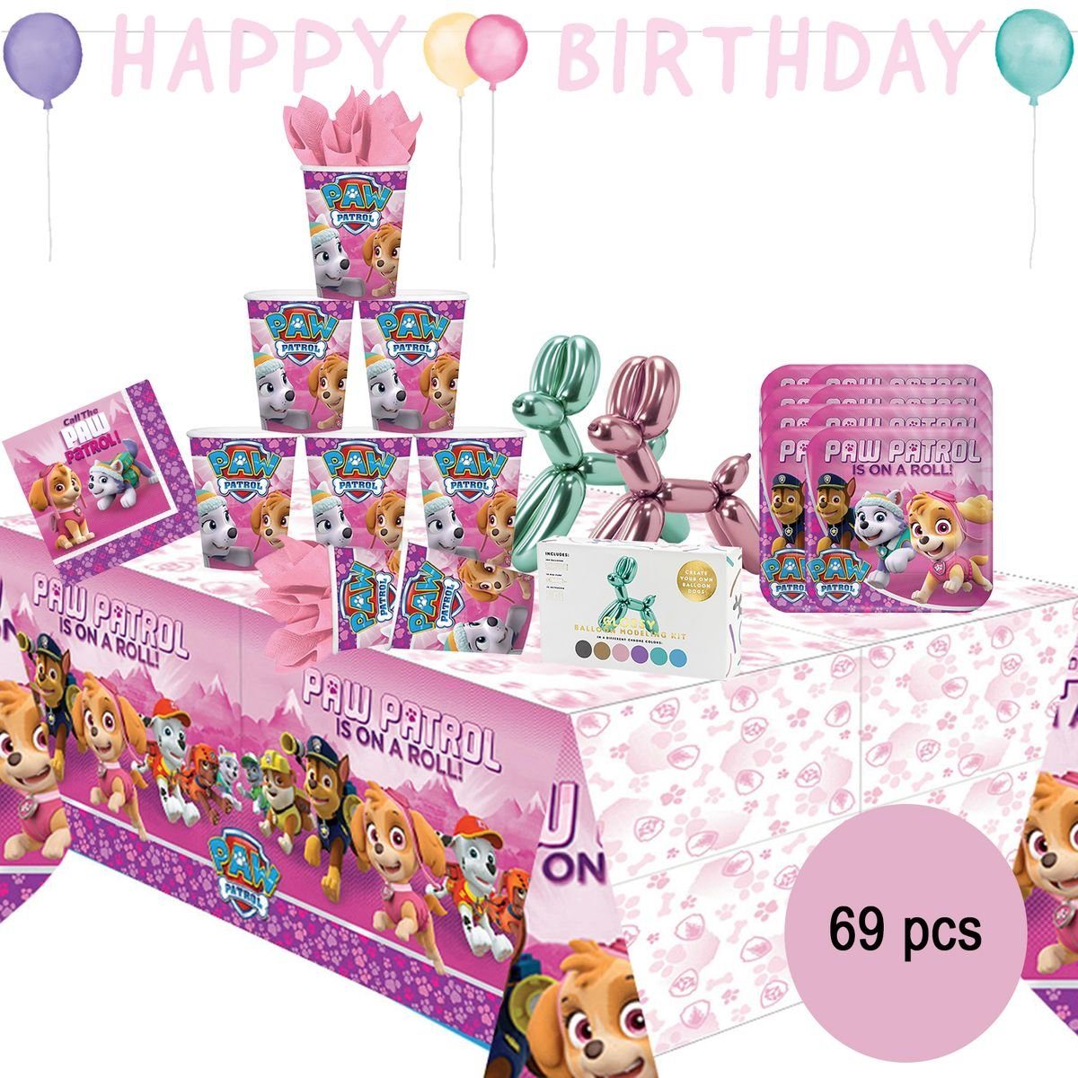Amscan Papierdekoration »Paw Patrol Pink Party Deko Set« online kaufen |  OTTO
