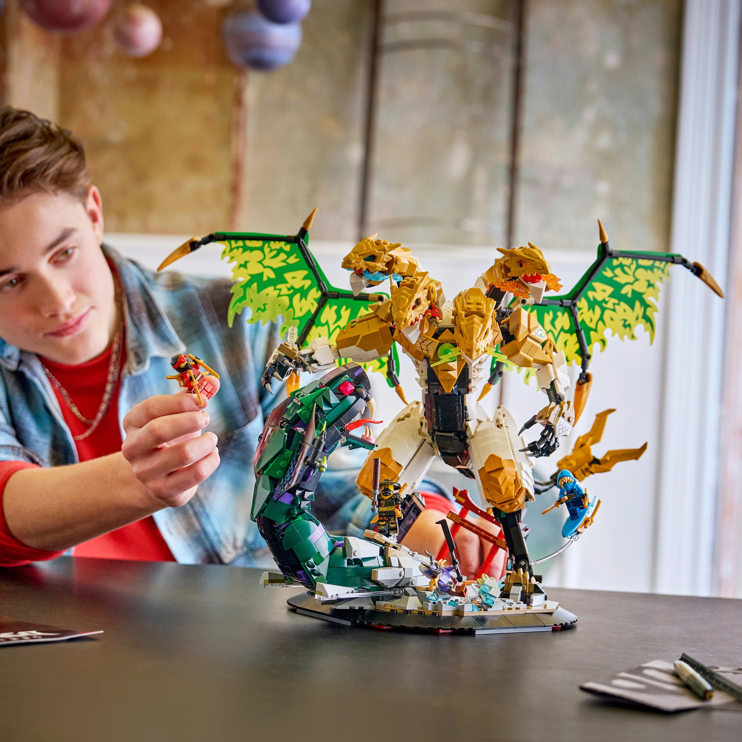 LEGO® Duell mit dem Ultradrachen (71872), LEGO Ninjago Konstruktionsspielsteine, (2178 St), Made in Europe