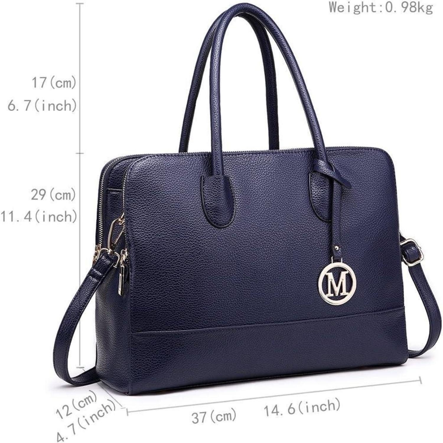 LuxusKollektion Aktentasche Damen Handtasche Laptoptasche Aktentasche Retro Elegant Großformat