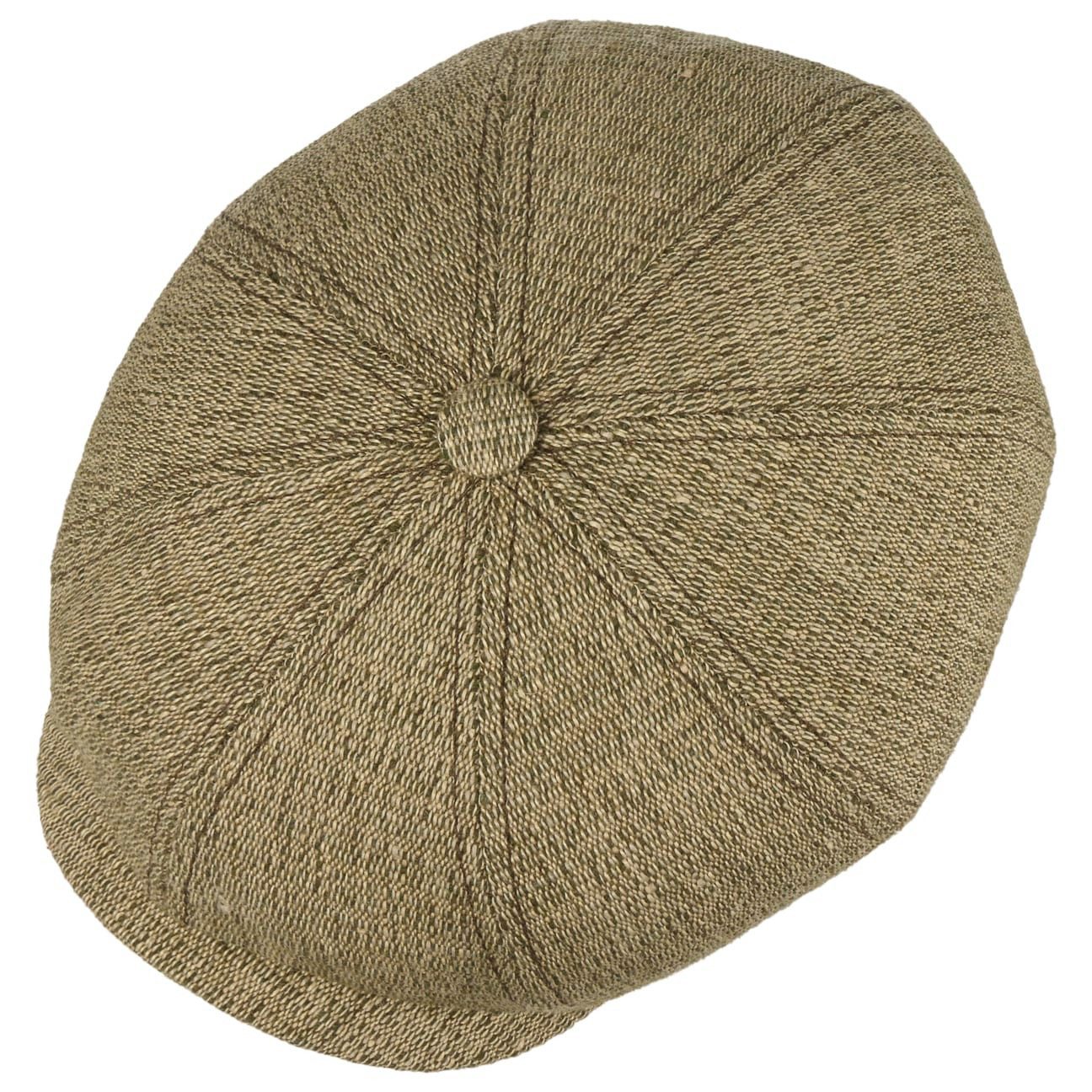 Stetson Flat Cap (1-St) Schirmmütze mit Schirm, Made in Germany