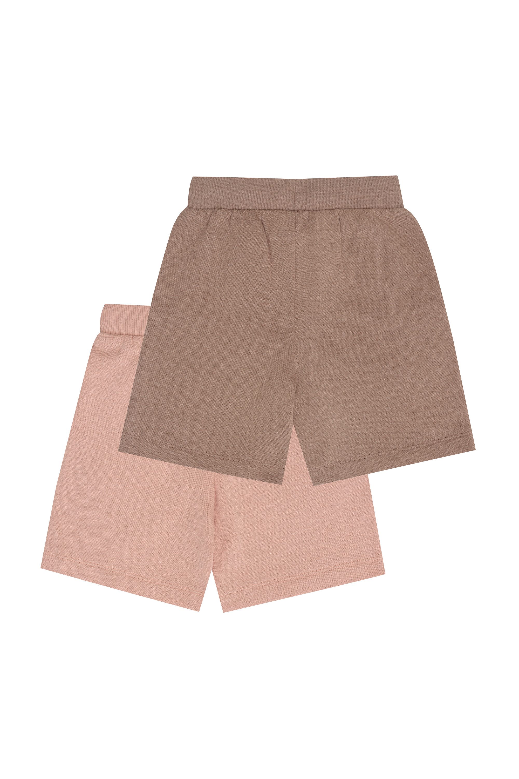 Minymo Sweatshorts MIGirls 2er-Pack Gemütliche Sweatshorts als Doppelpack